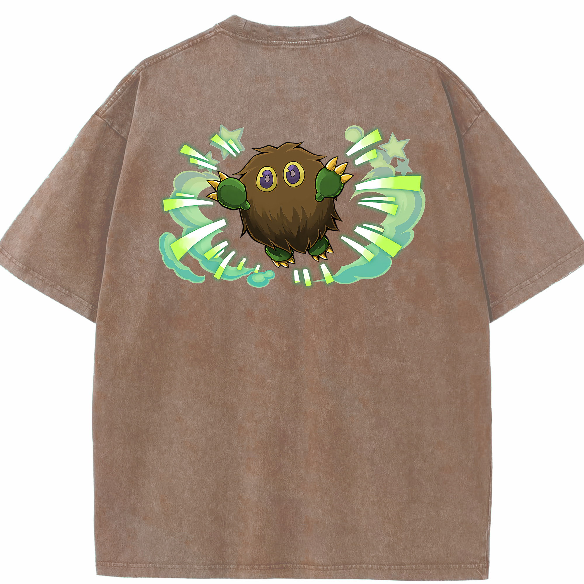 （画像用） 遊☆戯☆王 Yu-Gi-Oh! 綿100% ヴィンテージ風 半袖Tシャツ（背面プリント）