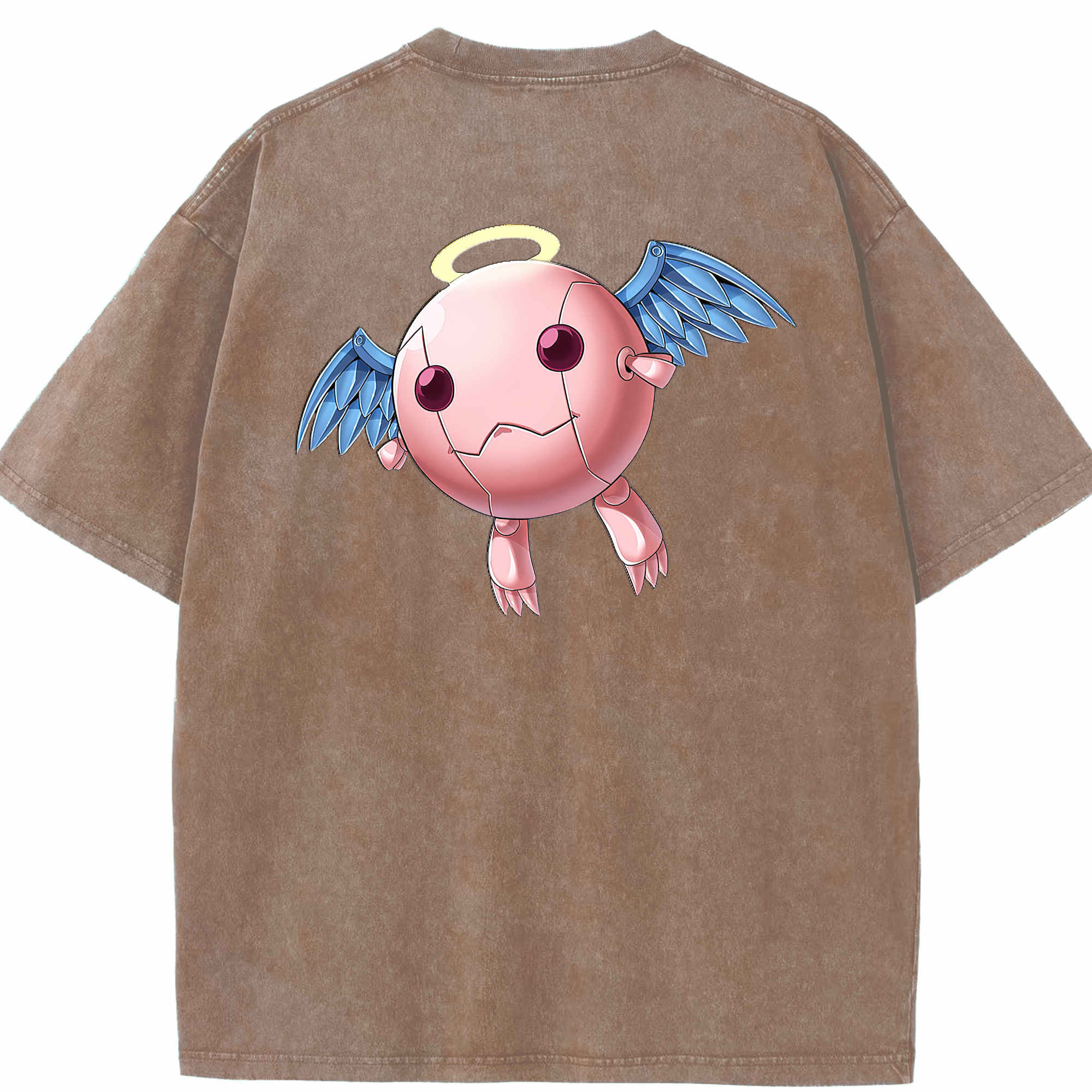 （画像用） 遊☆戯☆王 Yu-Gi-Oh! 綿100% ヴィンテージ風 半袖Tシャツ（背面プリント）
