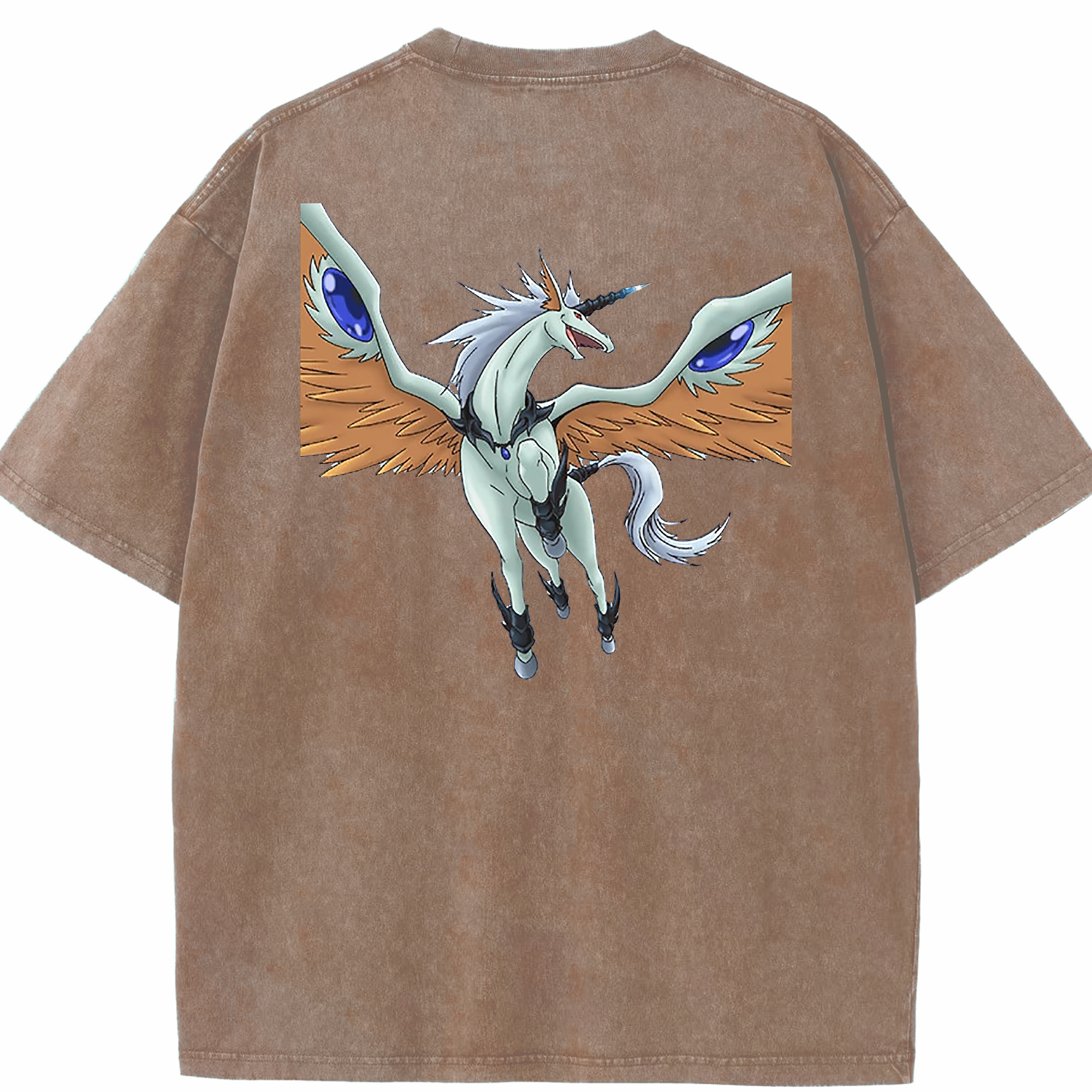 （画像用） 遊☆戯☆王 Yu-Gi-Oh! 綿100% ヴィンテージ風 半袖Tシャツ（背面プリント）