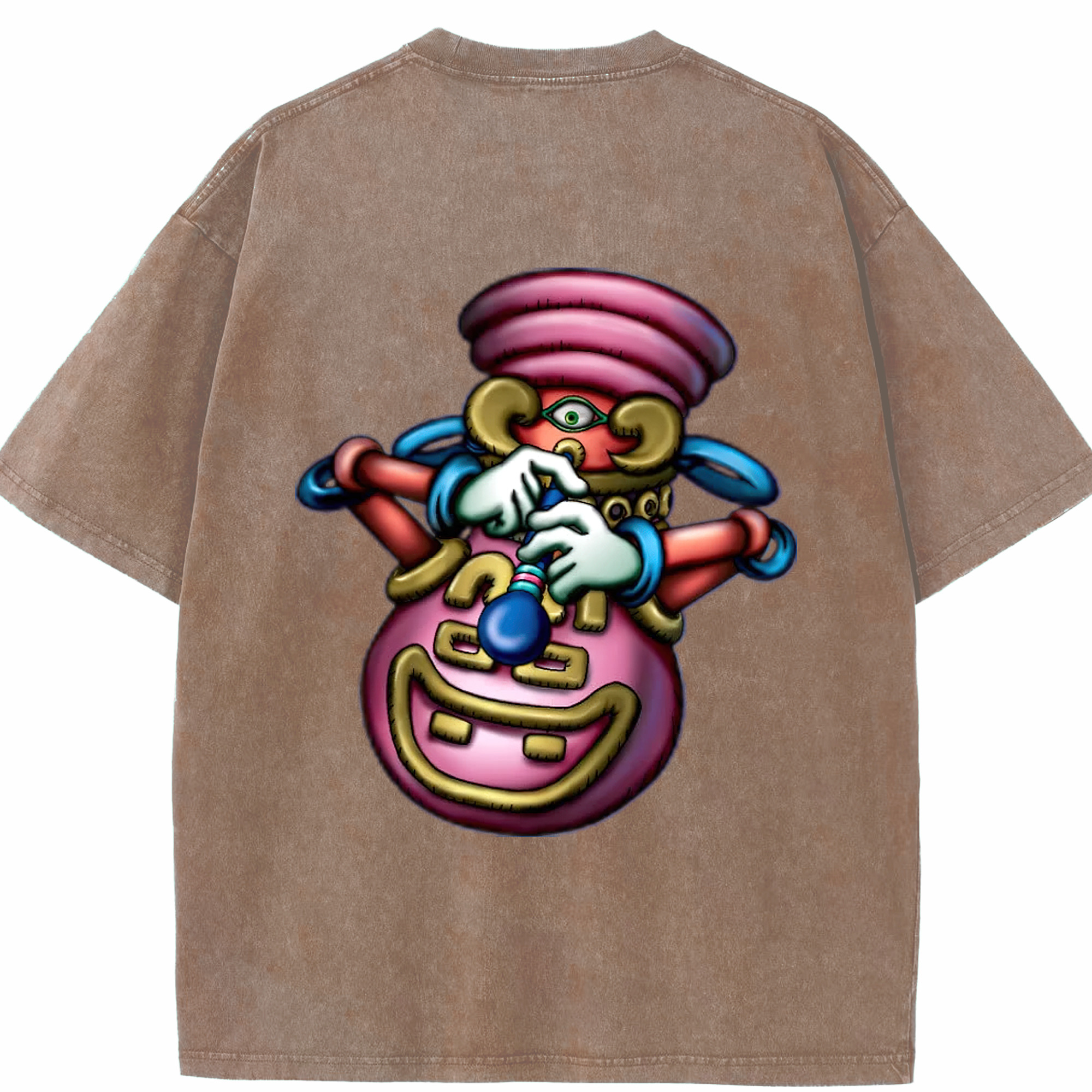 （画像用） 遊☆戯☆王 Yu-Gi-Oh! 綿100% ヴィンテージ風 半袖Tシャツ（背面プリント）