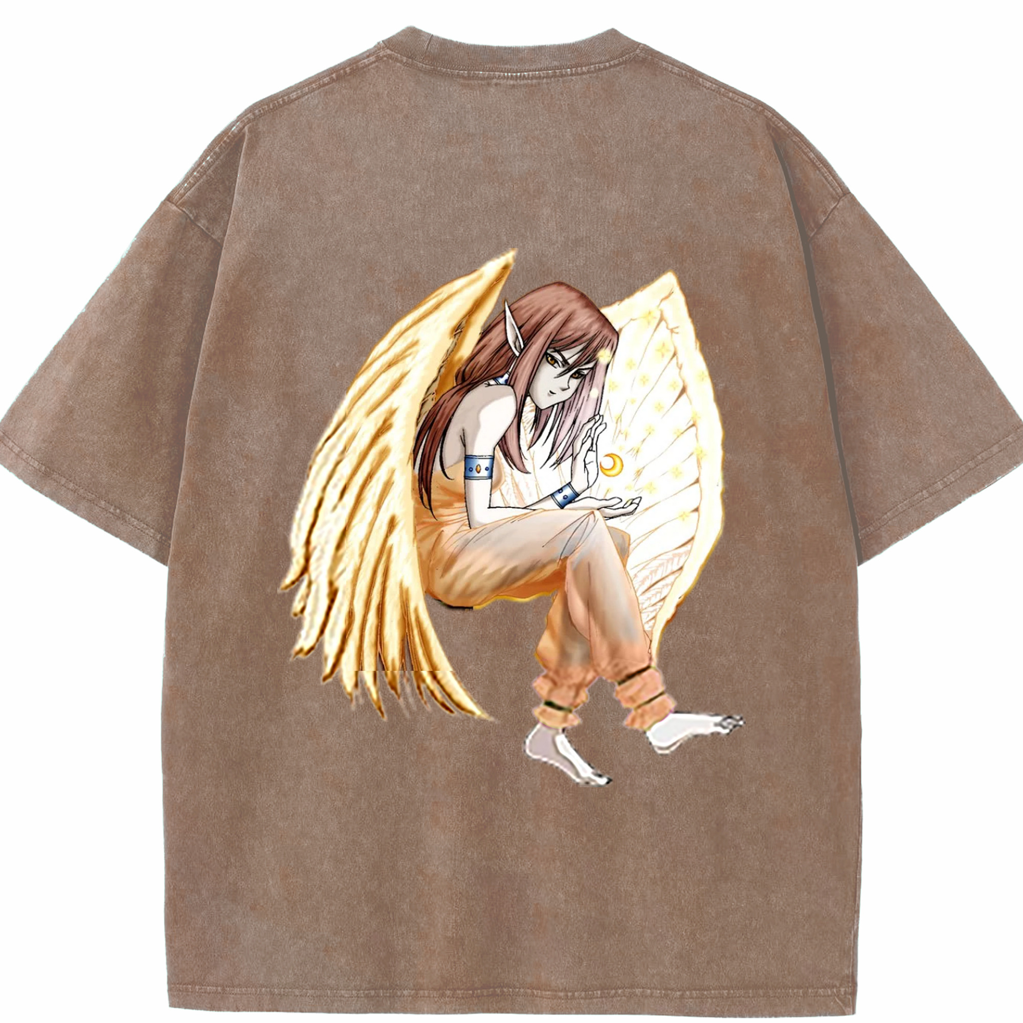 （画像用） 遊☆戯☆王 Yu-Gi-Oh! 綿100% ヴィンテージ風 半袖Tシャツ（背面プリント）