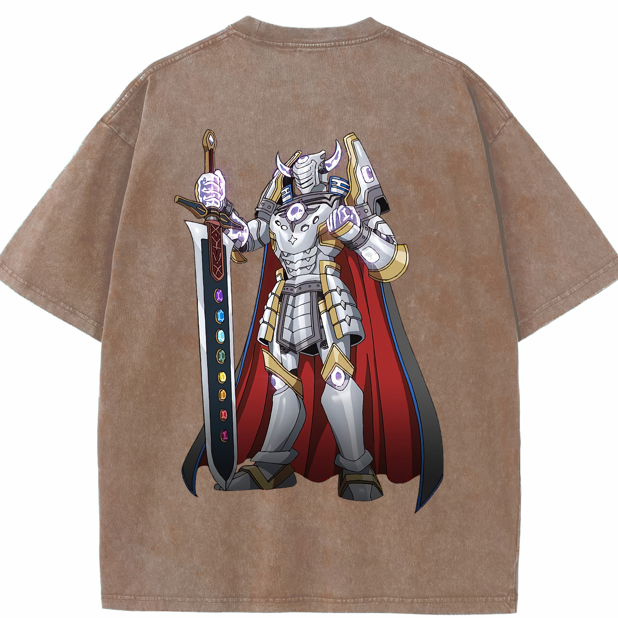 （画像用） 遊☆戯☆王 Yu-Gi-Oh! 綿100% ヴィンテージ風 半袖Tシャツ（背面プリント）