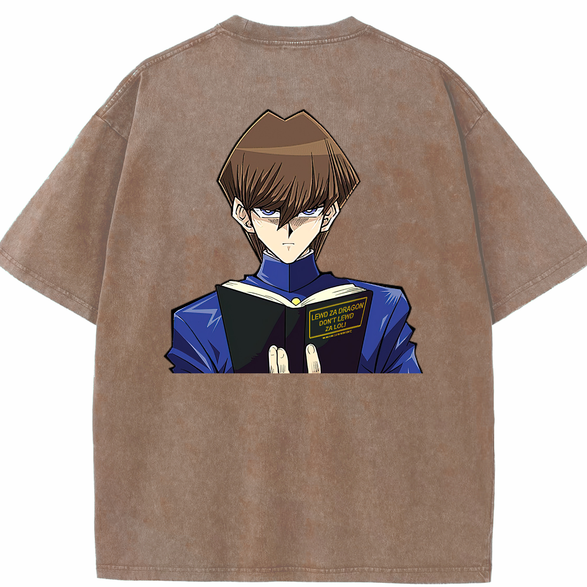 （画像用） 遊☆戯☆王 Yu-Gi-Oh! 綿100% ヴィンテージ風 半袖Tシャツ（背面プリント）