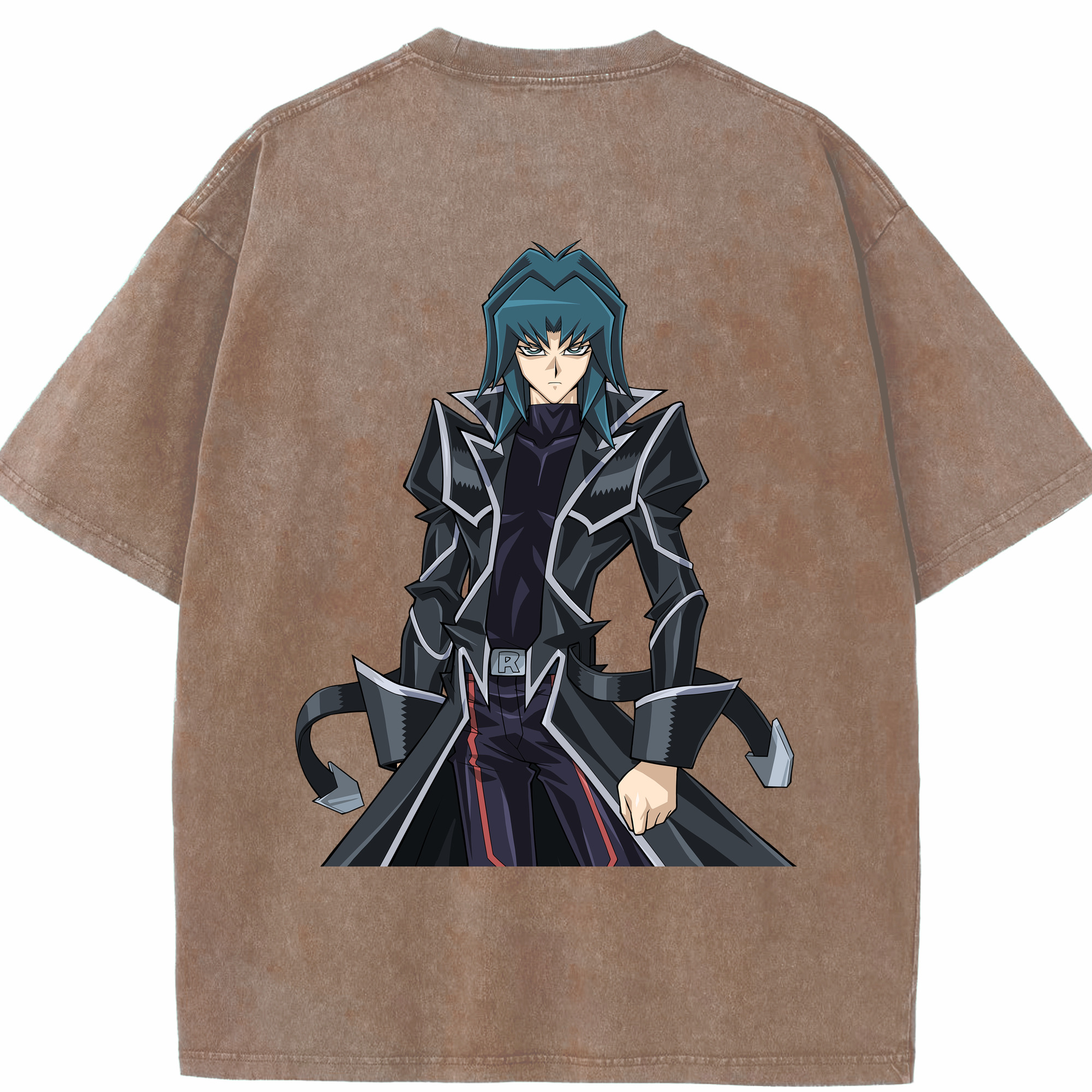 （画像用） 遊☆戯☆王 Yu-Gi-Oh! 綿100% ヴィンテージ風 半袖Tシャツ（背面プリント）