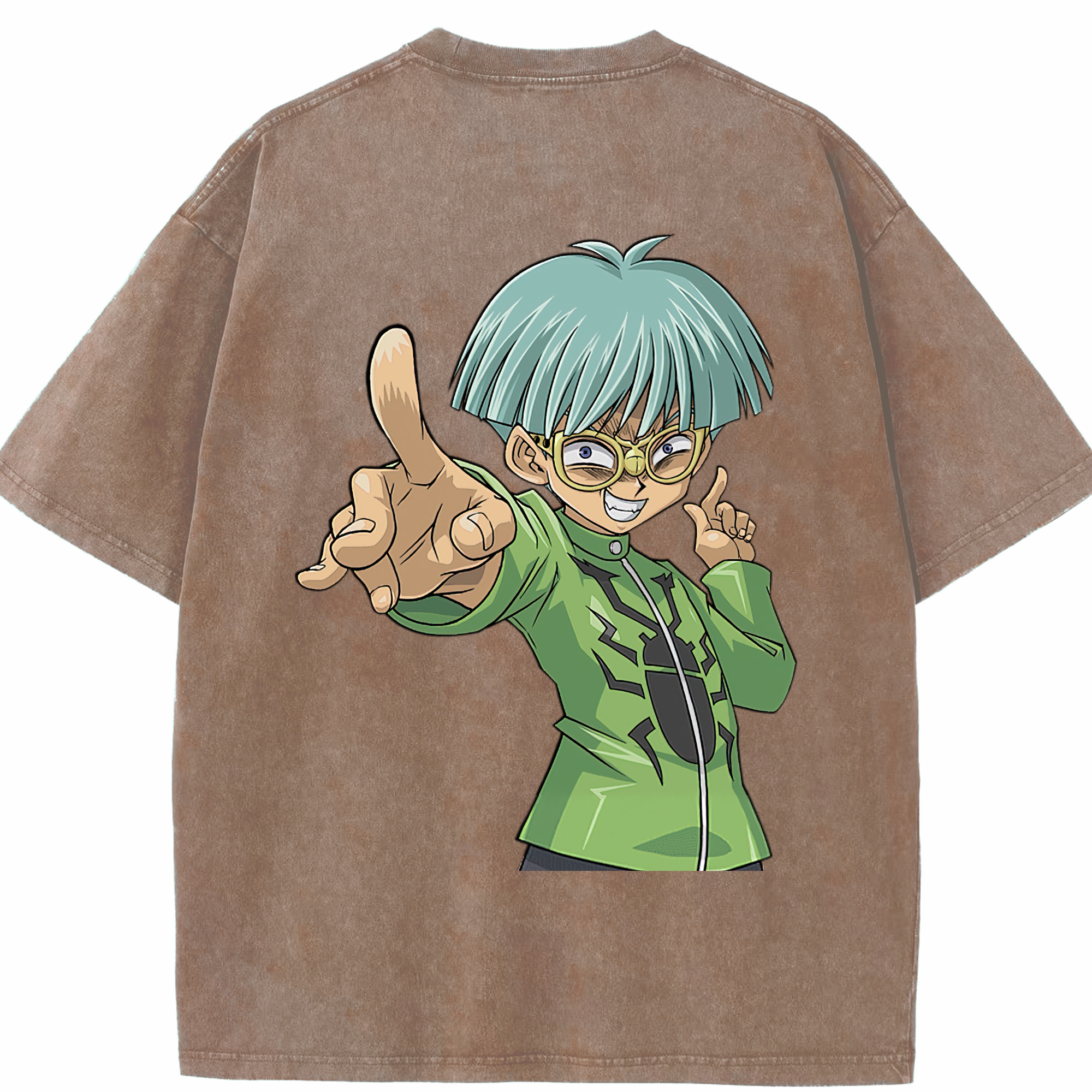 （画像用） 遊☆戯☆王 Yu-Gi-Oh! 綿100% ヴィンテージ風 半袖Tシャツ（背面プリント）