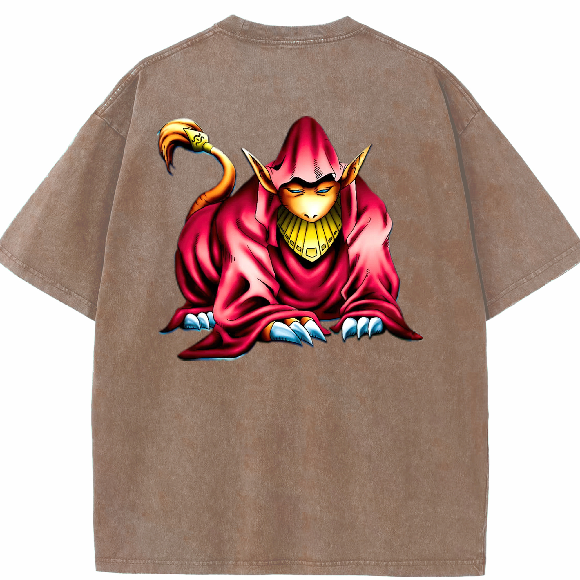 （画像用） 遊☆戯☆王 Yu-Gi-Oh! 綿100% ヴィンテージ風 半袖Tシャツ（背面プリント）