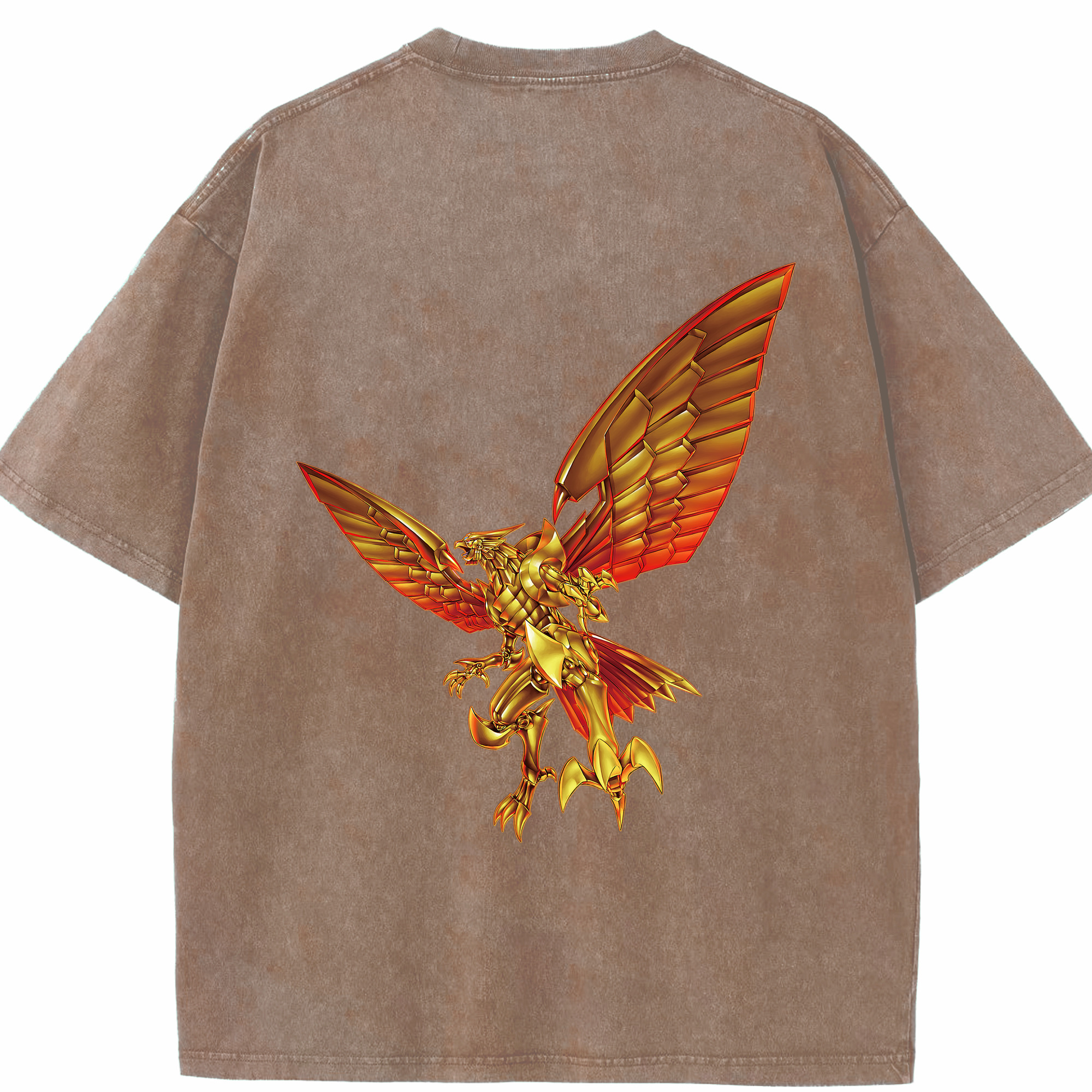 （画像用） 遊☆戯☆王 Yu-Gi-Oh! 綿100% ヴィンテージ風 半袖Tシャツ（背面プリント）