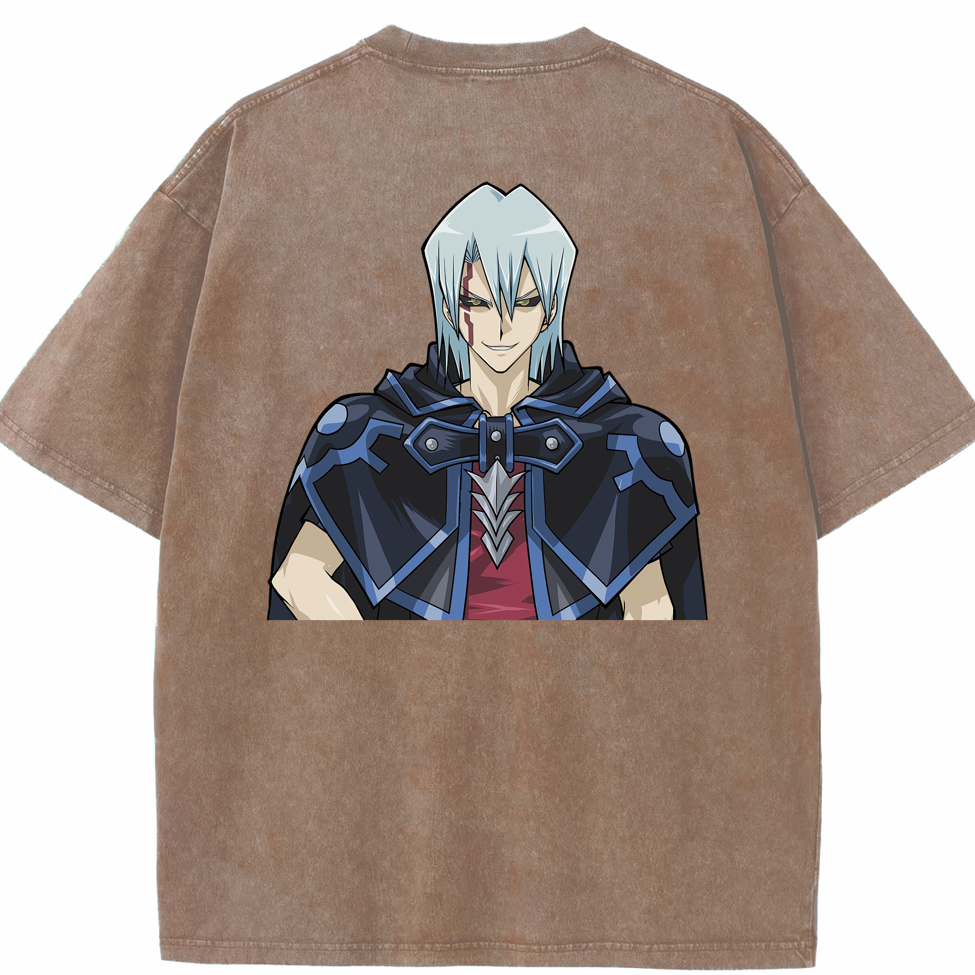 （画像用） 遊☆戯☆王 Yu-Gi-Oh! 綿100% ヴィンテージ風 半袖Tシャツ（背面プリント）