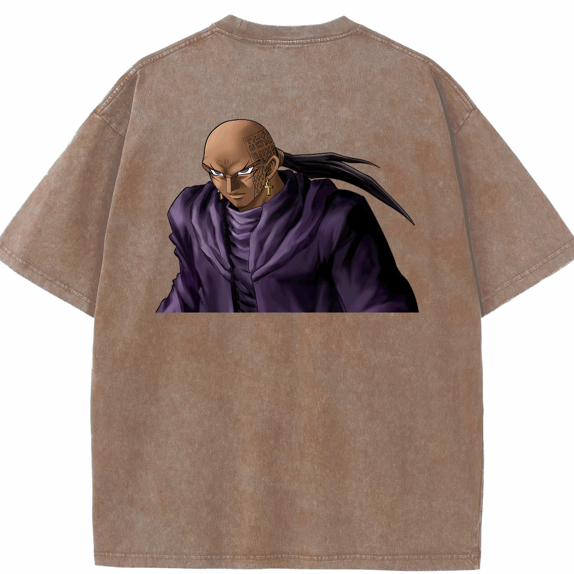 （画像用） 遊☆戯☆王 Yu-Gi-Oh! 綿100% ヴィンテージ風 半袖Tシャツ（背面プリント）