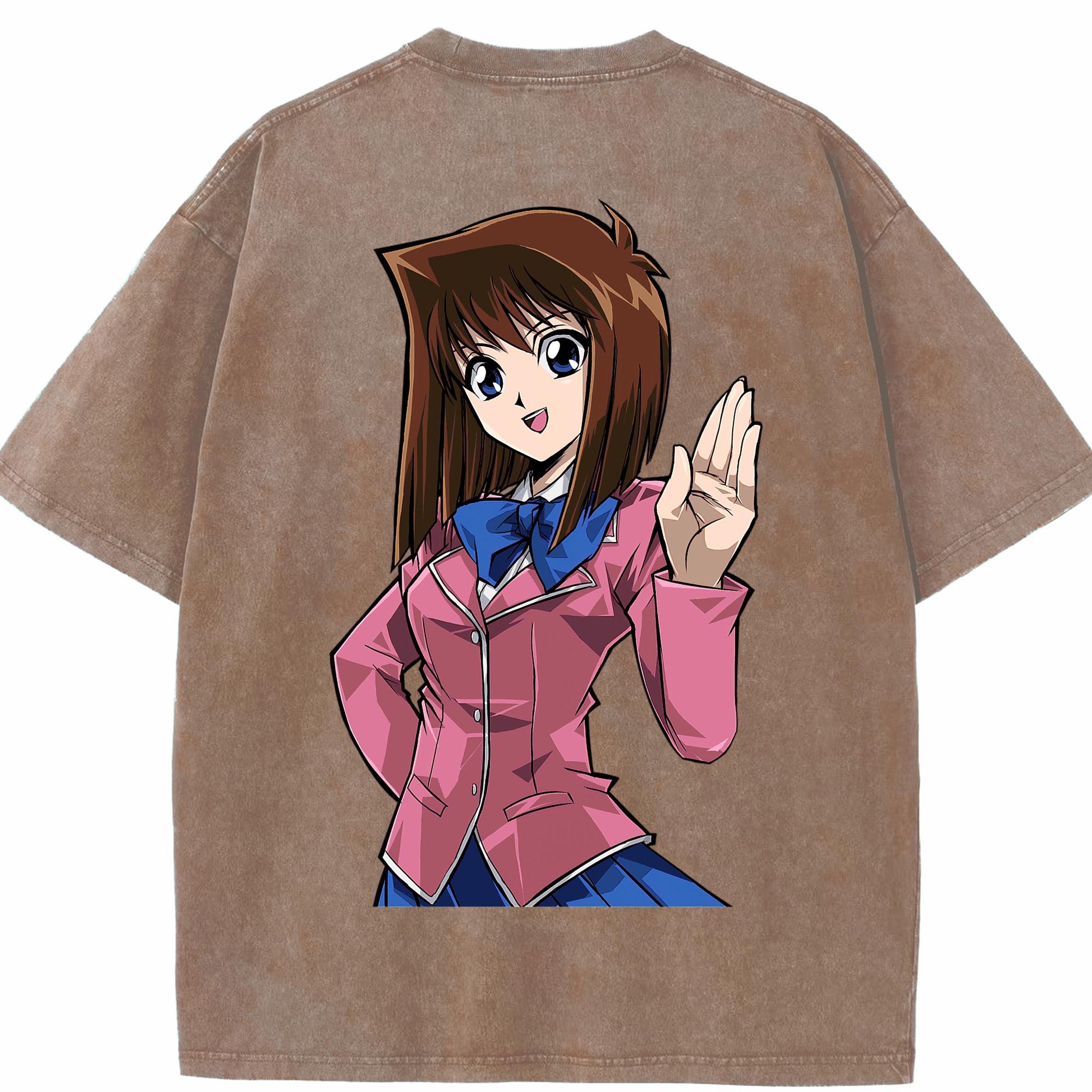 （画像用） 遊☆戯☆王 Yu-Gi-Oh! 綿100% ヴィンテージ風 半袖Tシャツ（背面プリント）