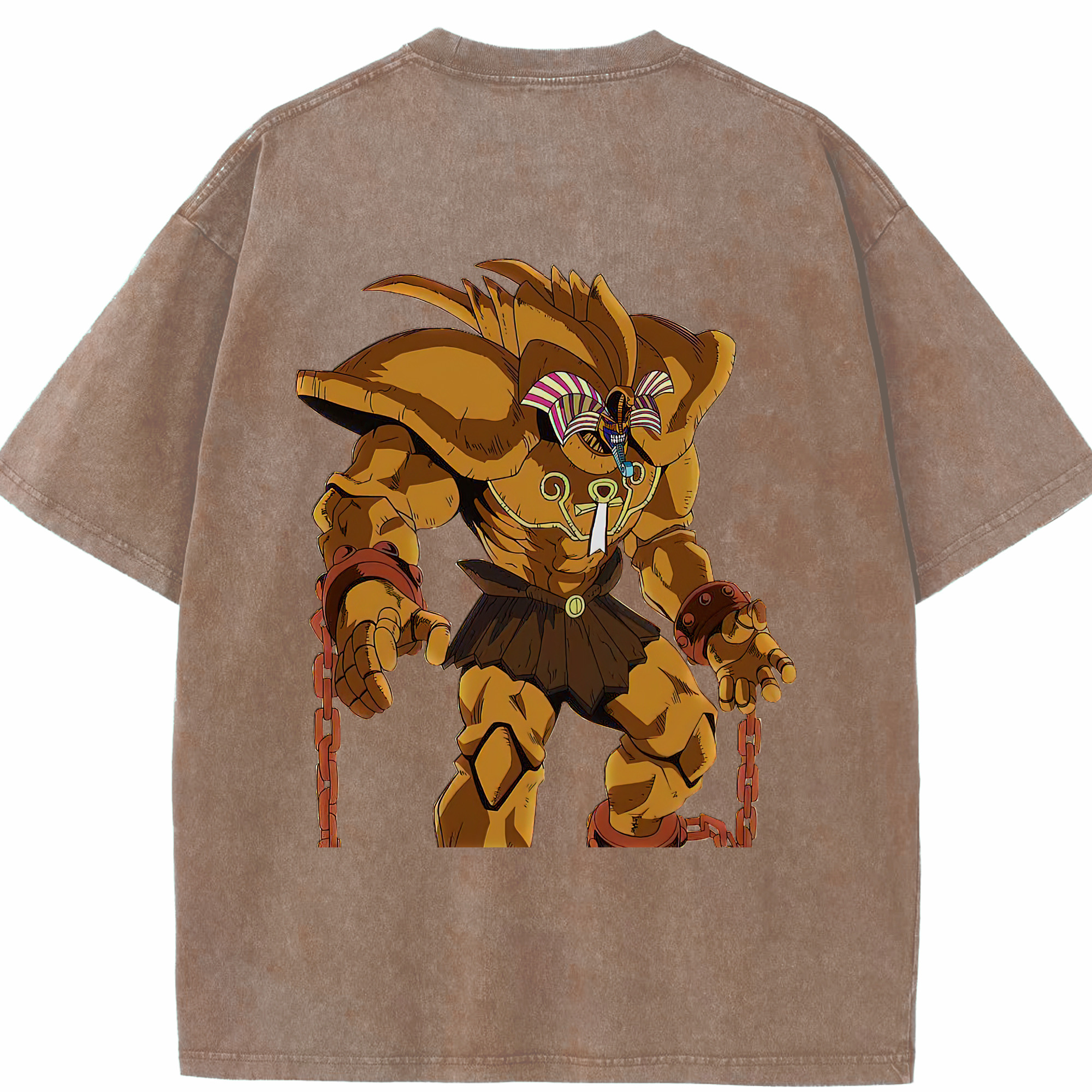（画像用） 遊☆戯☆王 Yu-Gi-Oh! 綿100% ヴィンテージ風 半袖Tシャツ（背面プリント）