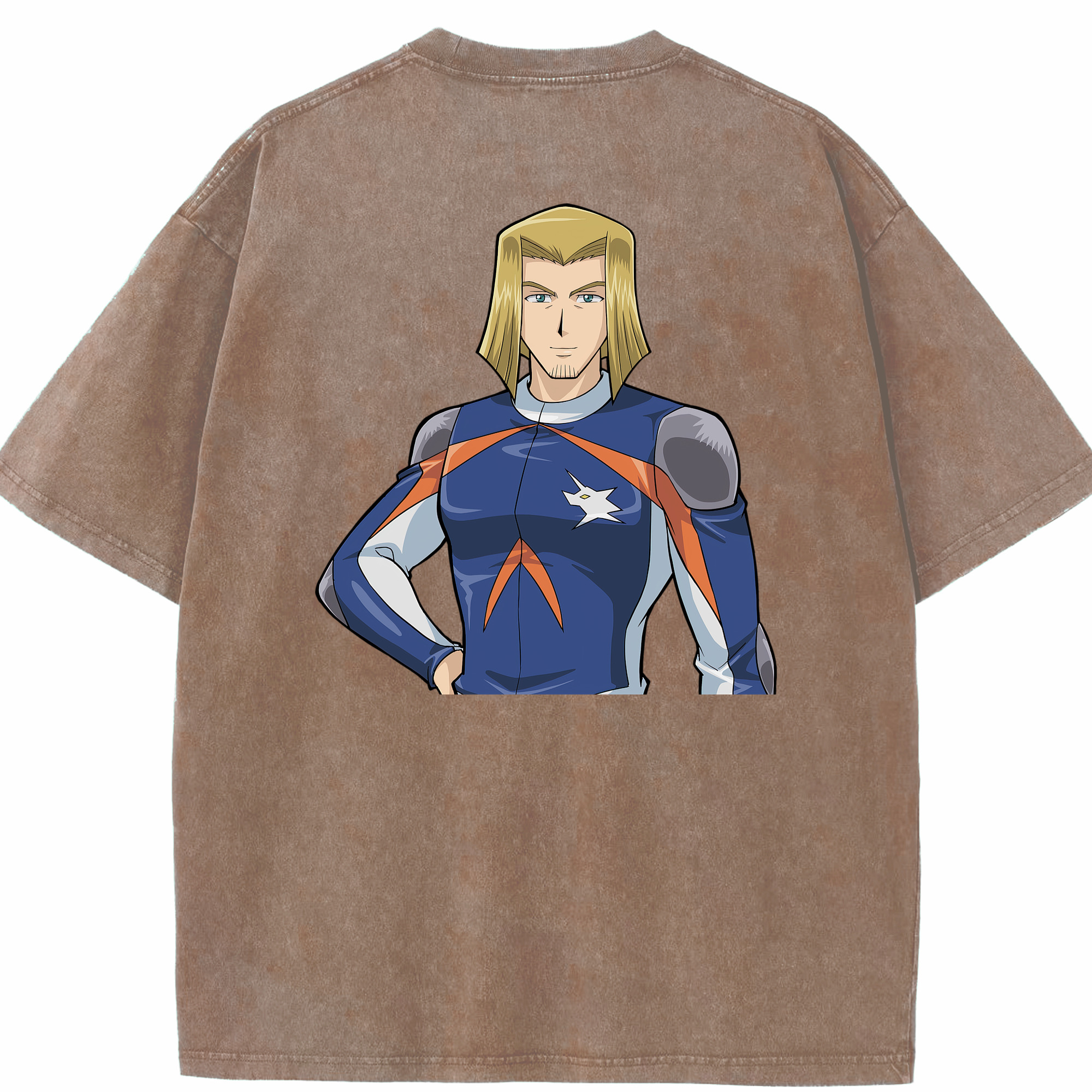 （画像用） 遊☆戯☆王 Yu-Gi-Oh! 綿100% ヴィンテージ風 半袖Tシャツ（背面プリント）