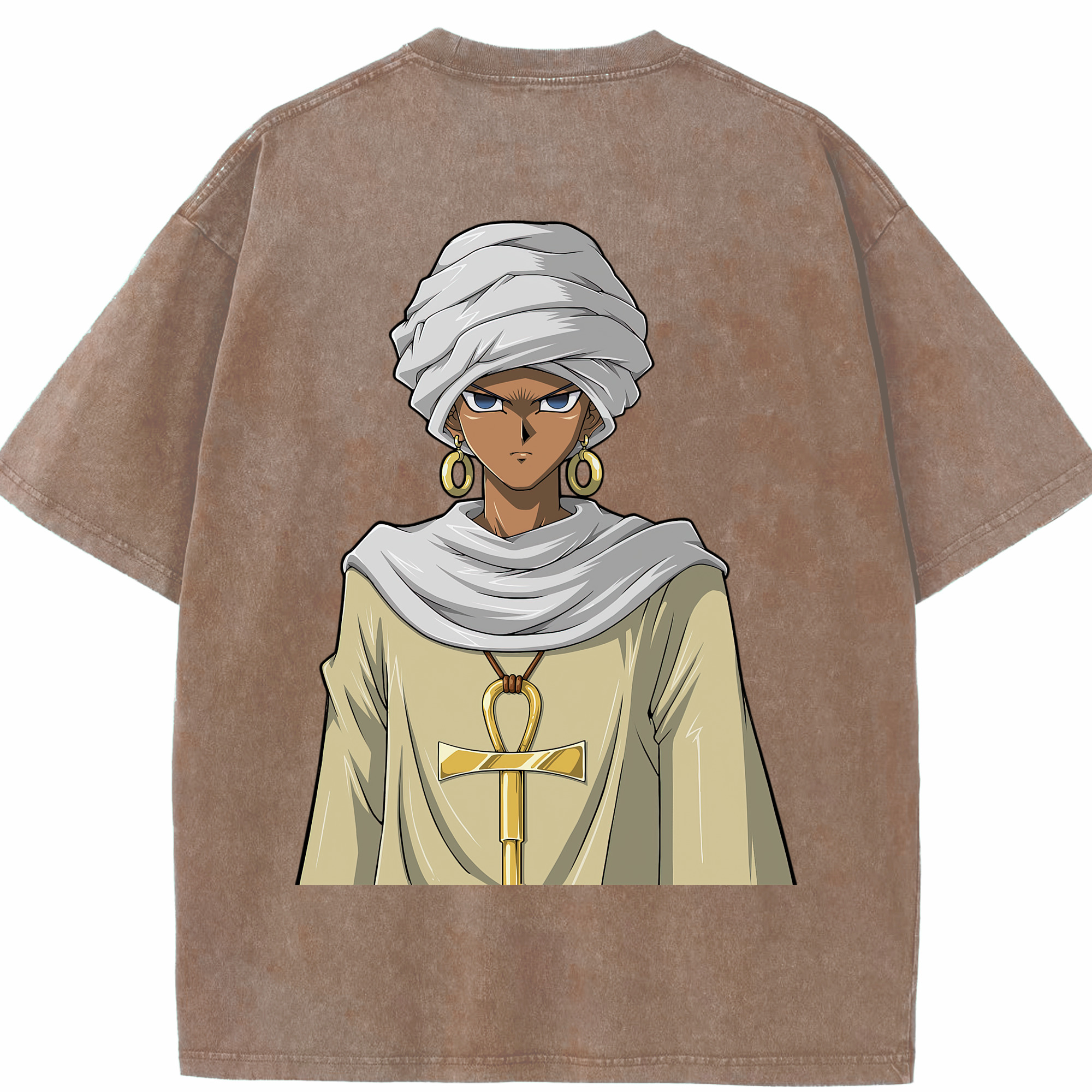 （画像用） 遊☆戯☆王 Yu-Gi-Oh! 綿100% ヴィンテージ風 半袖Tシャツ（背面プリント）