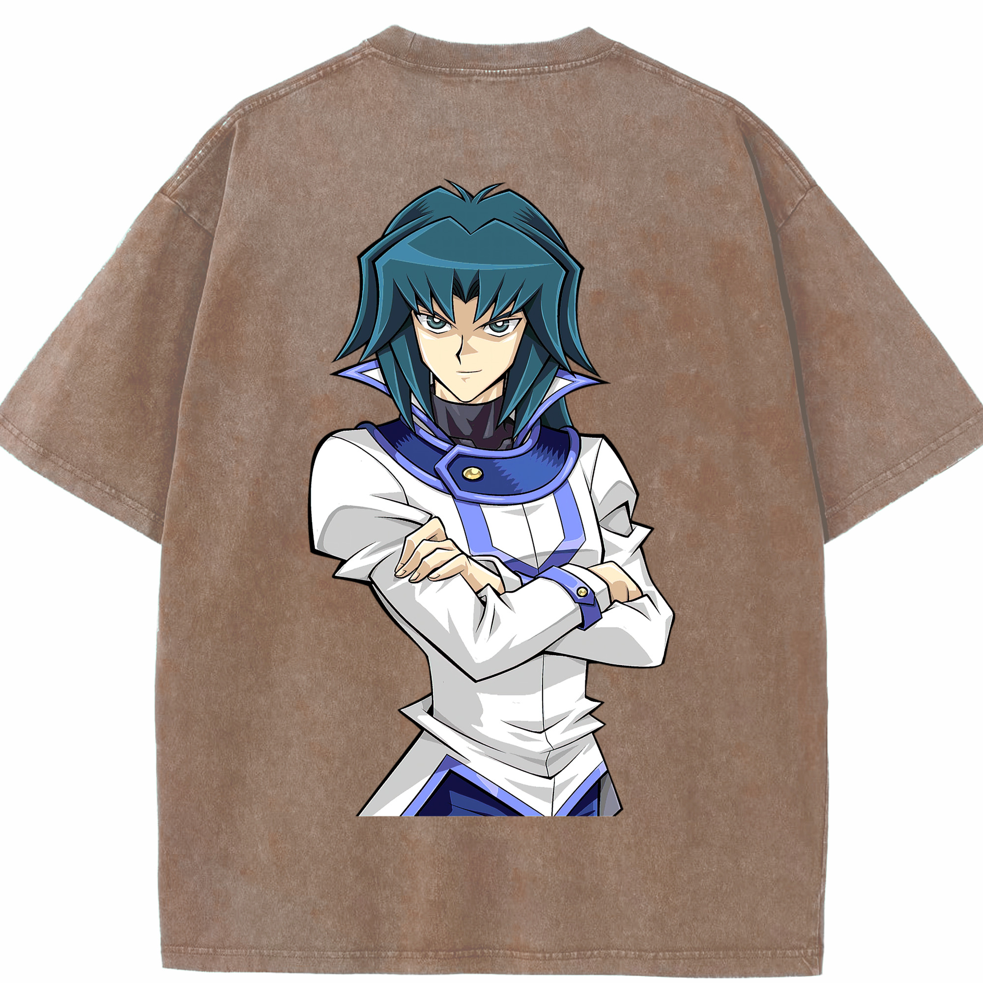 （画像用） 遊☆戯☆王 Yu-Gi-Oh! 綿100% ヴィンテージ風 半袖Tシャツ（背面プリント）