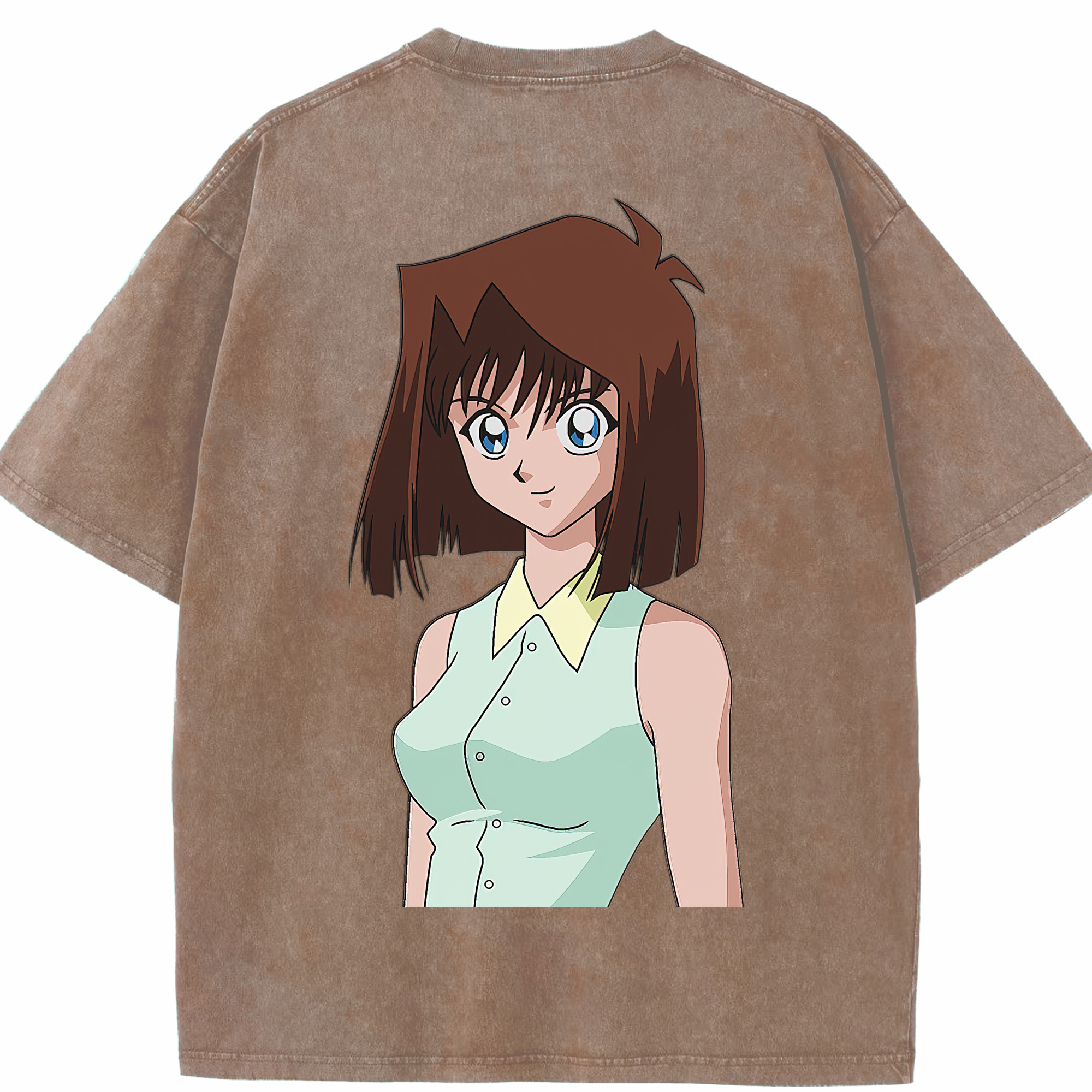 （画像用） 遊☆戯☆王 Yu-Gi-Oh! 綿100% ヴィンテージ風 半袖Tシャツ（背面プリント）
