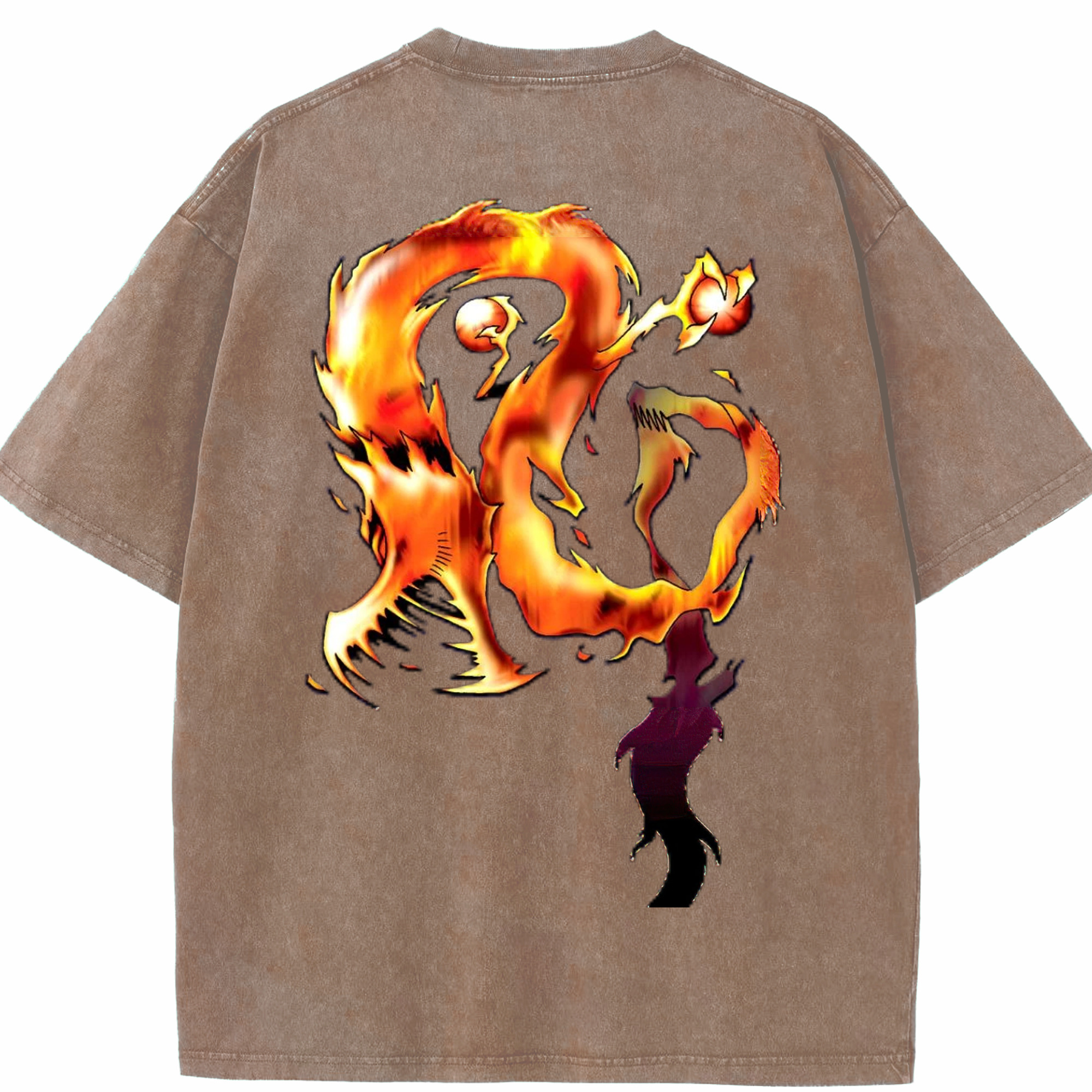 （画像用） 遊☆戯☆王 Yu-Gi-Oh! 綿100% ヴィンテージ風 半袖Tシャツ（背面プリント）