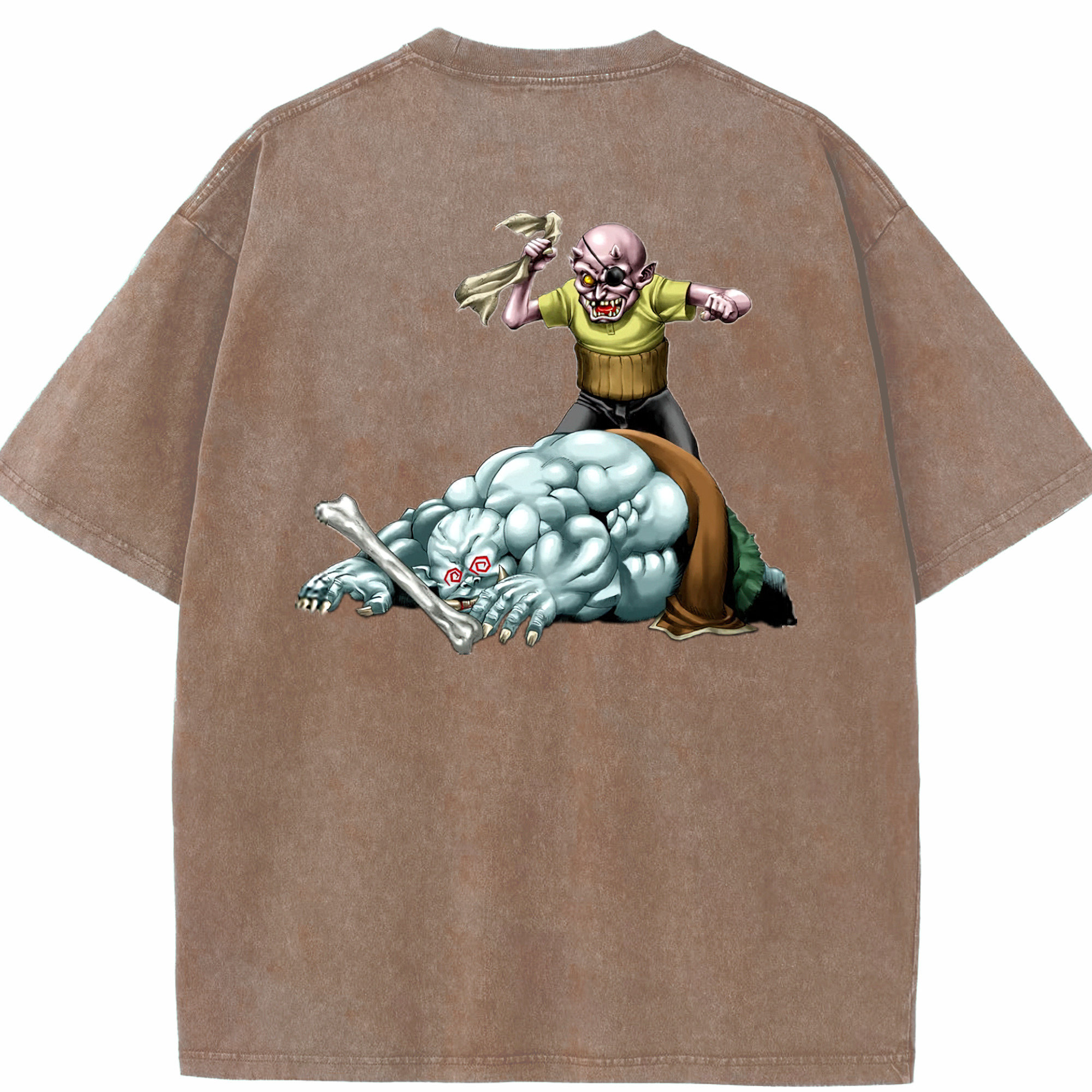 （画像用） 遊☆戯☆王 Yu-Gi-Oh! 綿100% ヴィンテージ風 半袖Tシャツ（背面プリント）
