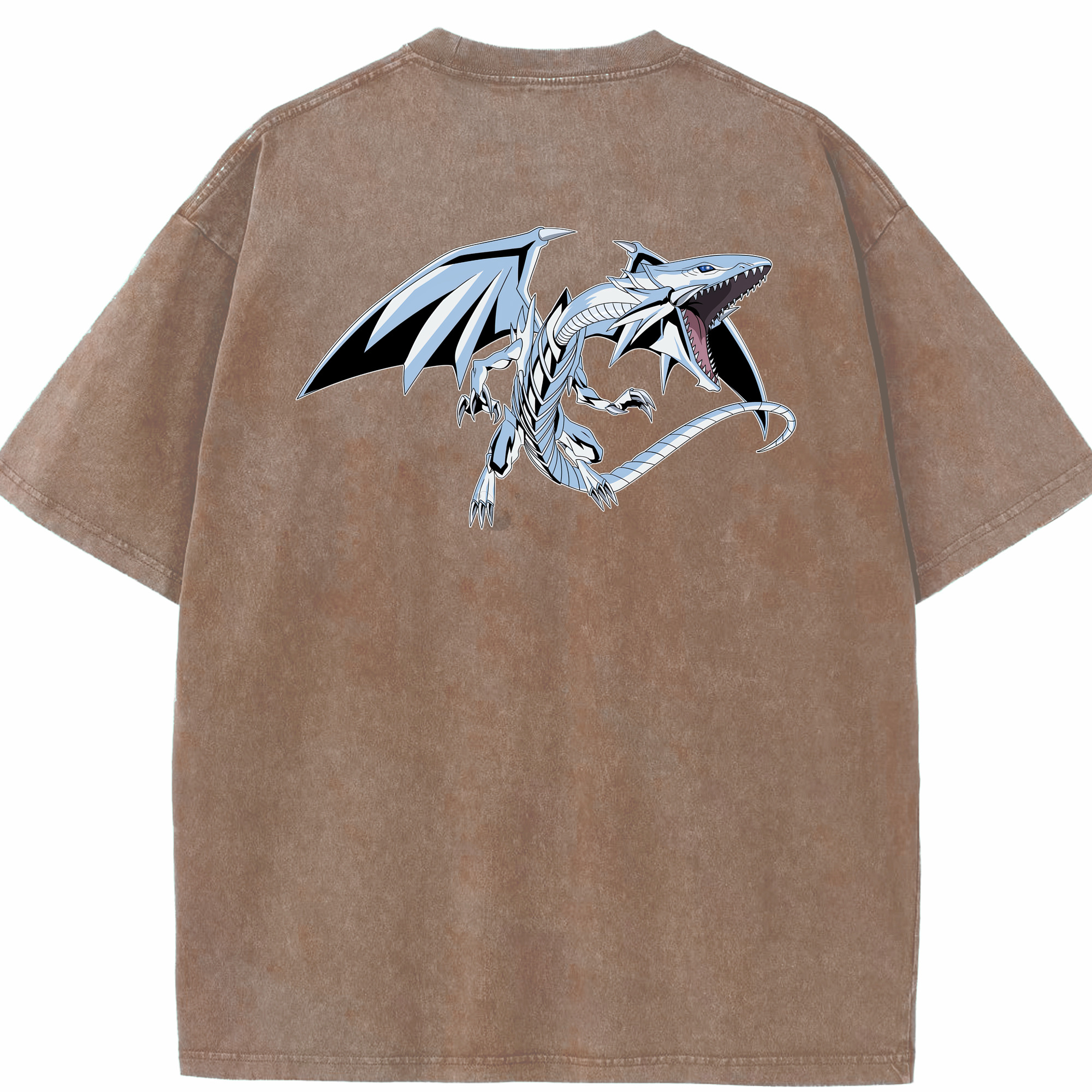 （画像用） 遊☆戯☆王 Yu-Gi-Oh! 綿100% ヴィンテージ風 半袖Tシャツ（背面プリント）