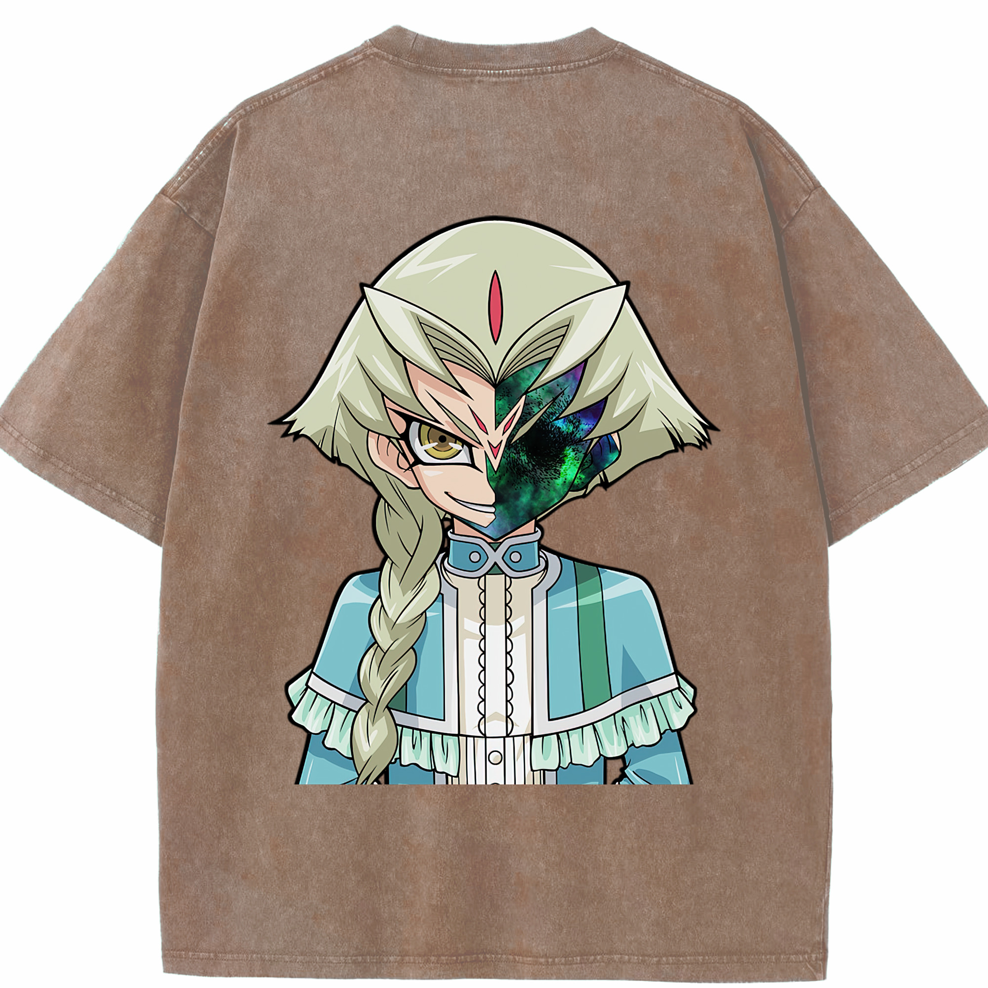 （画像用） 遊☆戯☆王 Yu-Gi-Oh! 綿100% ヴィンテージ風 半袖Tシャツ（背面プリント）