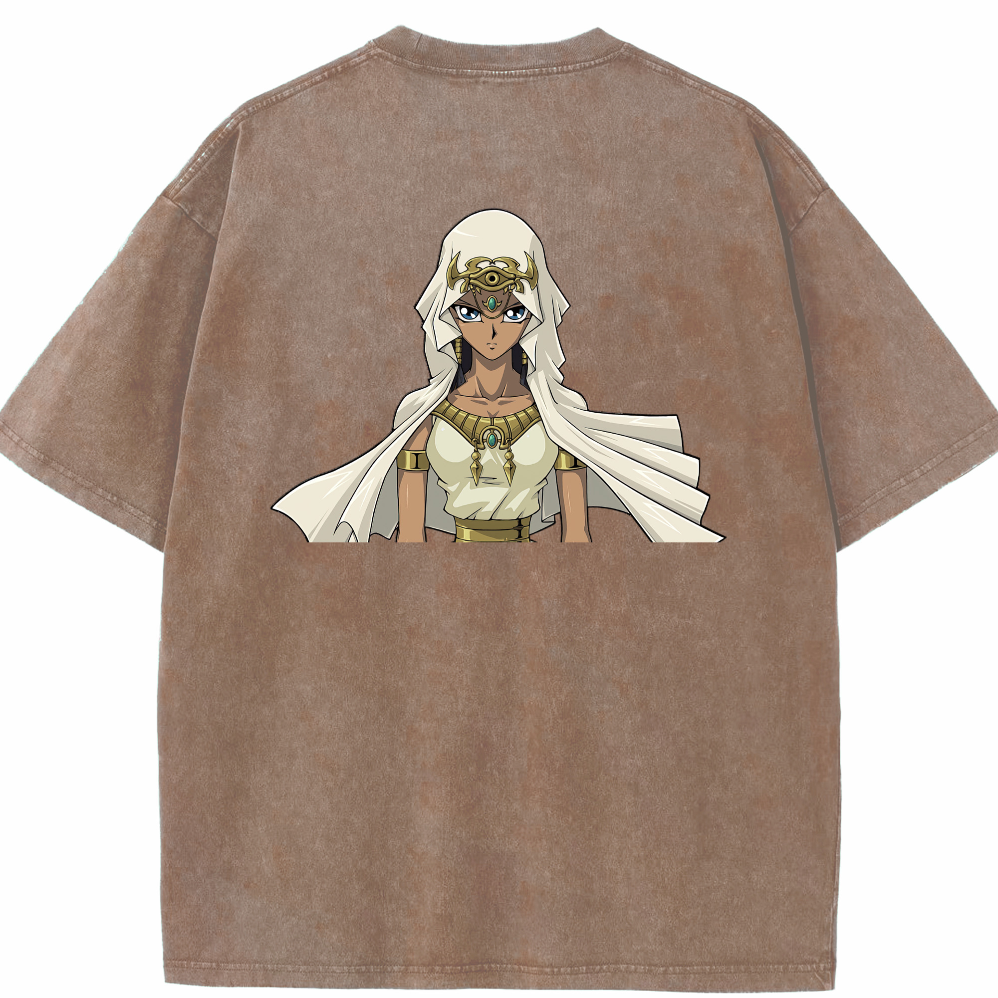 （画像用） 遊☆戯☆王 Yu-Gi-Oh! 綿100% ヴィンテージ風 半袖Tシャツ（背面プリント）