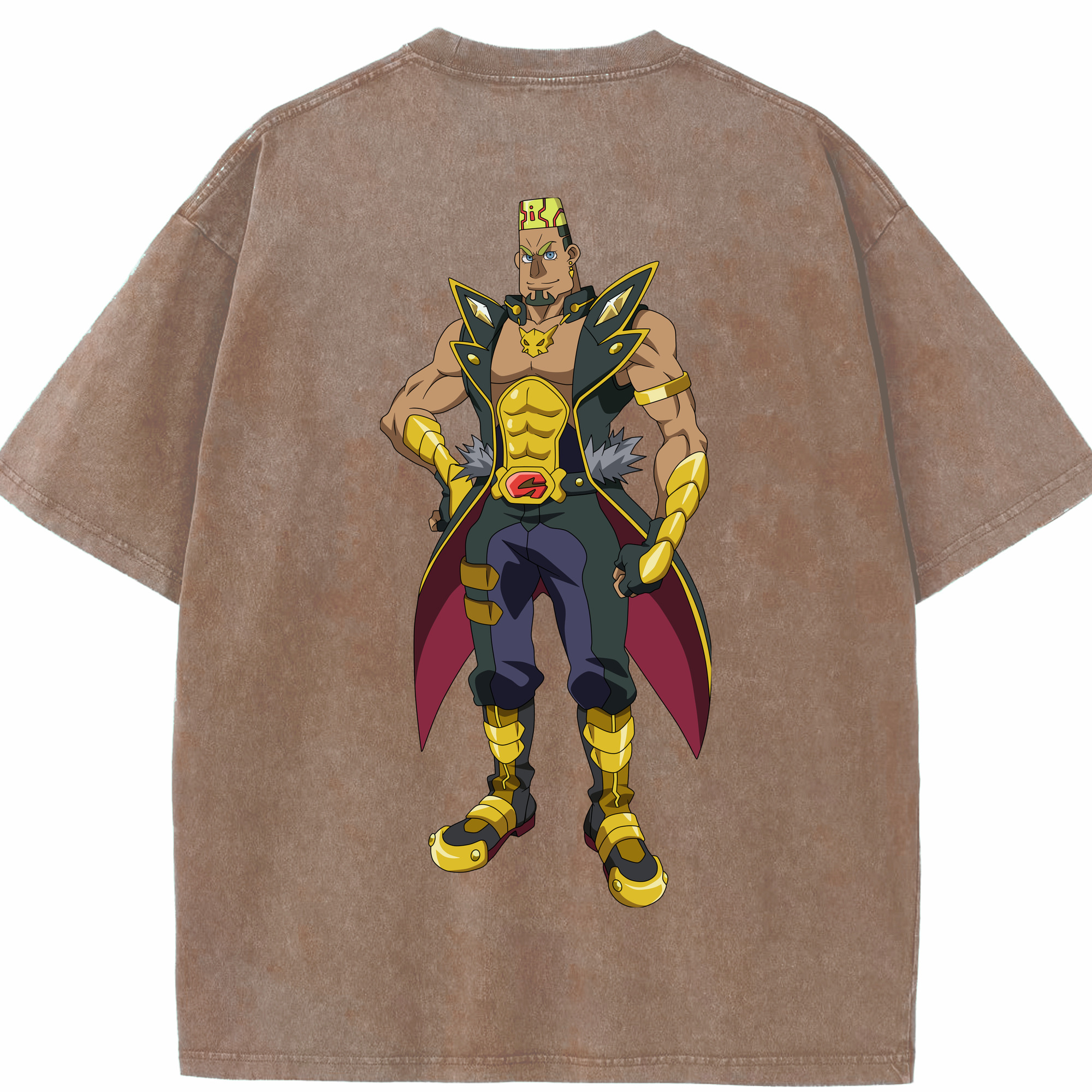 （画像用） 遊☆戯☆王 Yu-Gi-Oh! 綿100% ヴィンテージ風 半袖Tシャツ（背面プリント）