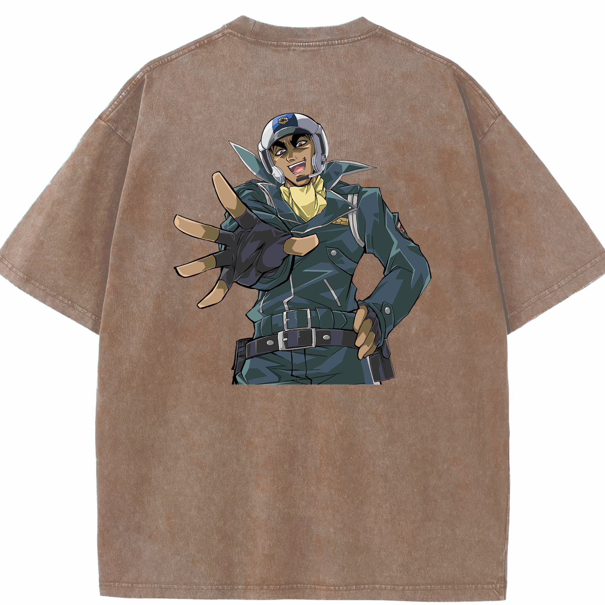 （画像用） 遊☆戯☆王 Yu-Gi-Oh! 綿100% ヴィンテージ風 半袖Tシャツ（背面プリント）