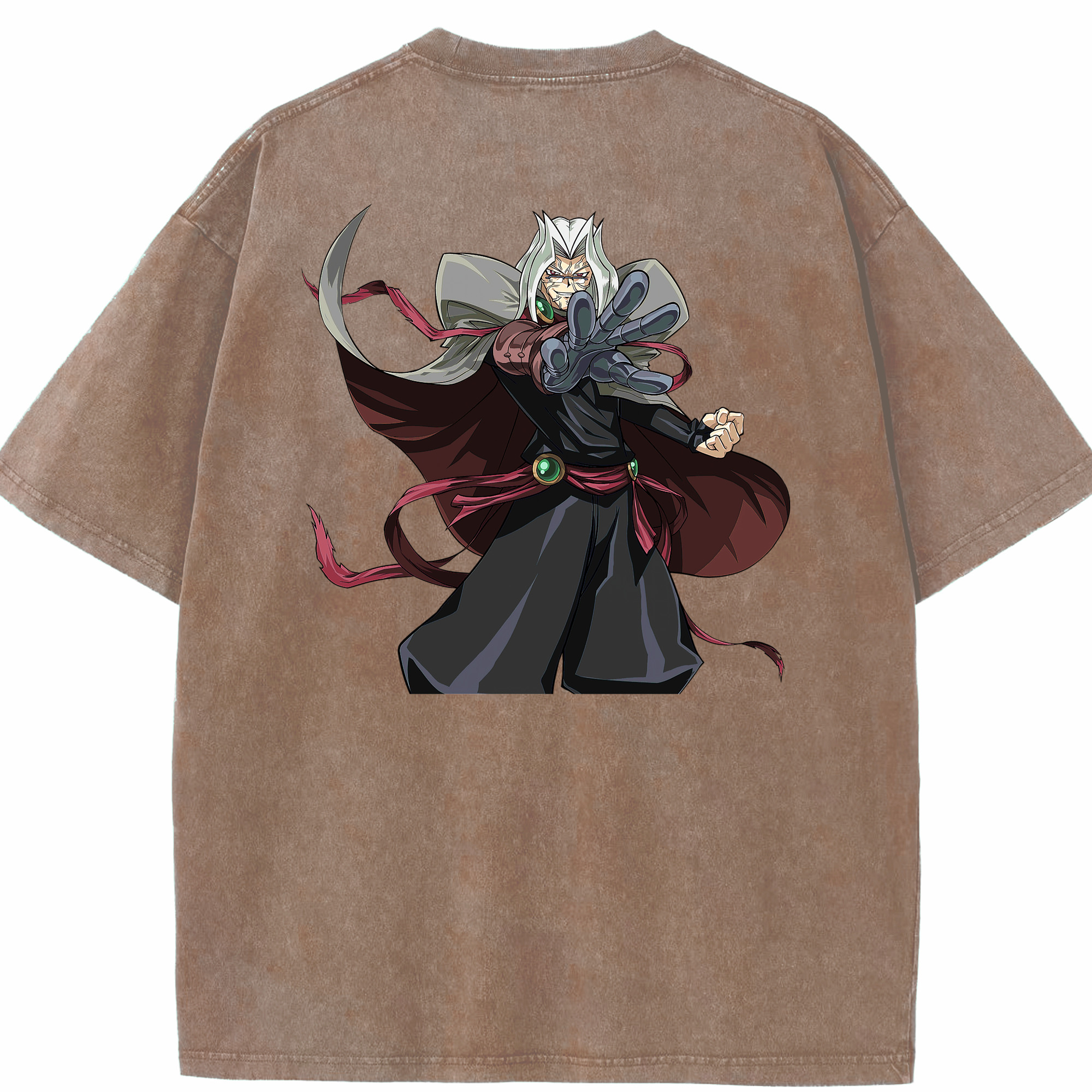 （画像用） 遊☆戯☆王 Yu-Gi-Oh! 綿100% ヴィンテージ風 半袖Tシャツ（背面プリント）