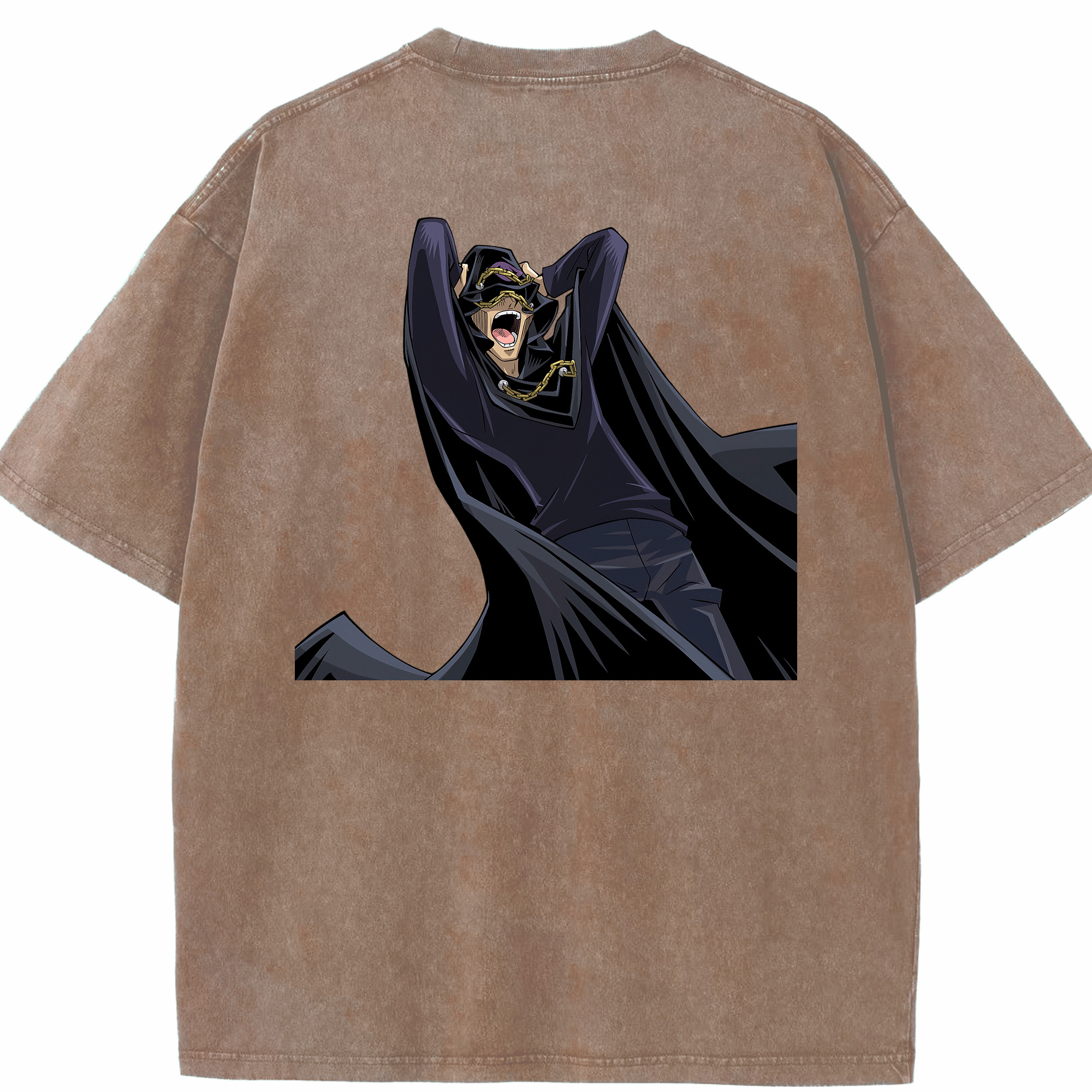 （画像用） 遊☆戯☆王 Yu-Gi-Oh! 綿100% ヴィンテージ風 半袖Tシャツ（背面プリント）