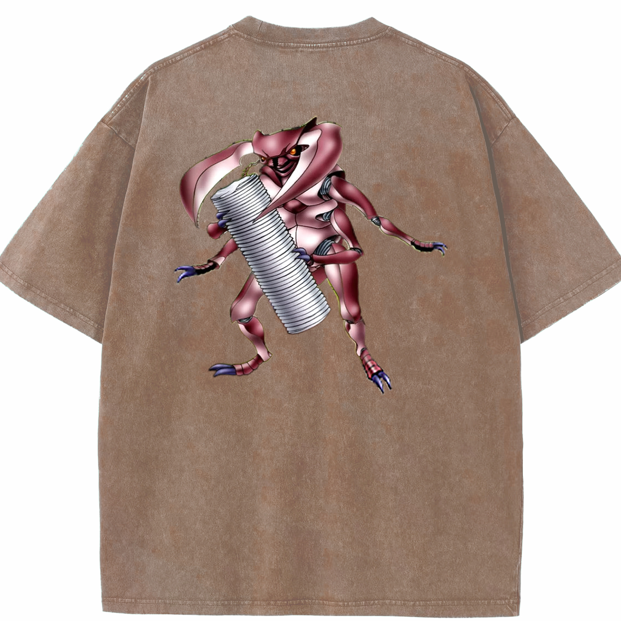 （画像用） 遊☆戯☆王 Yu-Gi-Oh! 綿100% ヴィンテージ風 半袖Tシャツ（背面プリント）