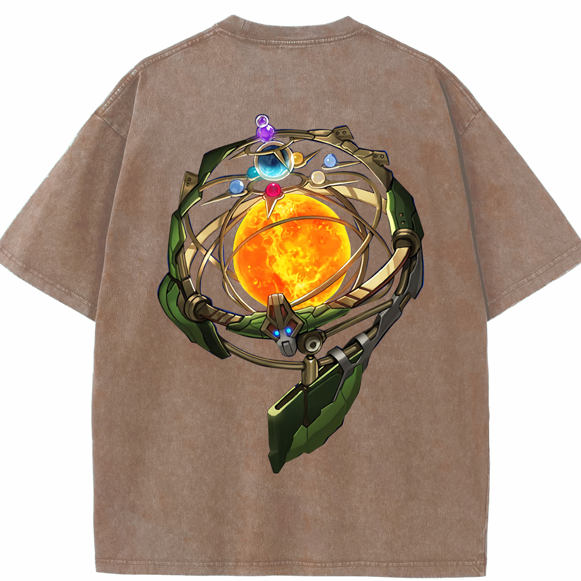 （画像用） 遊☆戯☆王 Yu-Gi-Oh! 綿100% ヴィンテージ風 半袖Tシャツ（背面プリント）