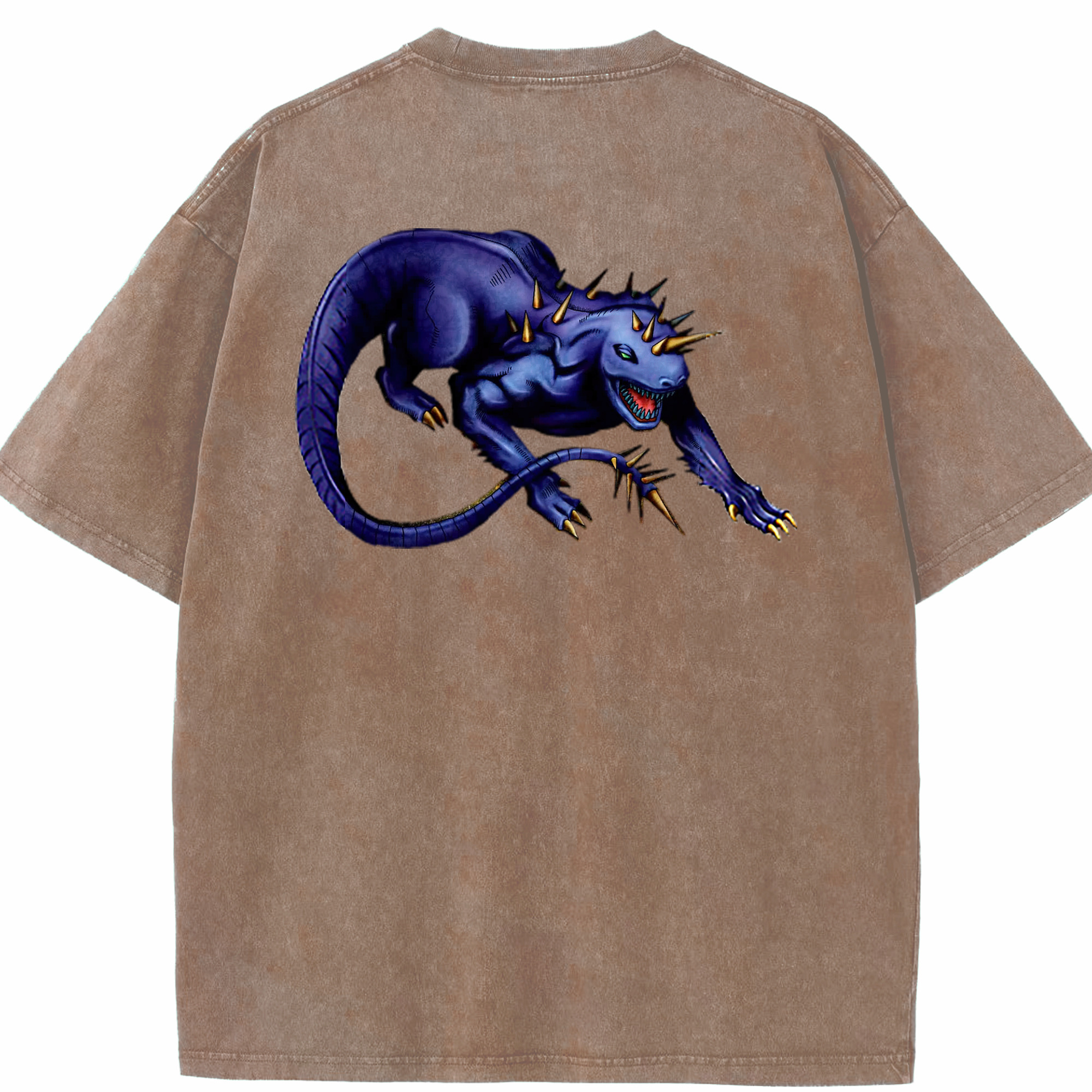 （画像用） 遊☆戯☆王 Yu-Gi-Oh! 綿100% ヴィンテージ風 半袖Tシャツ（背面プリント）
