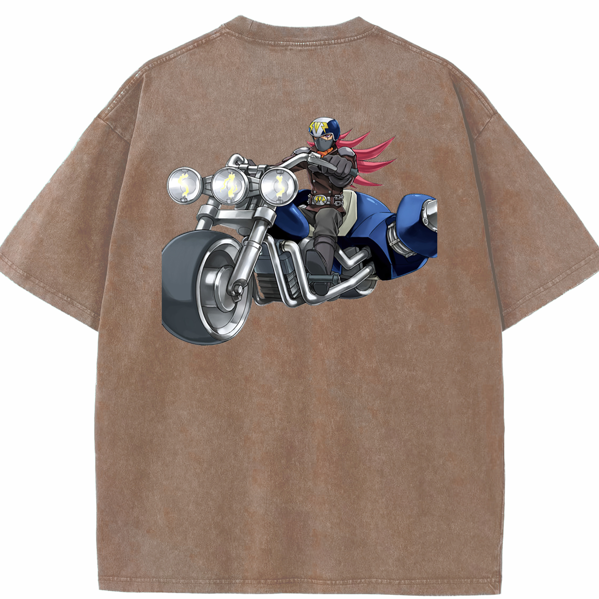 （画像用） 遊☆戯☆王 Yu-Gi-Oh! 綿100% ヴィンテージ風 半袖Tシャツ（背面プリント）