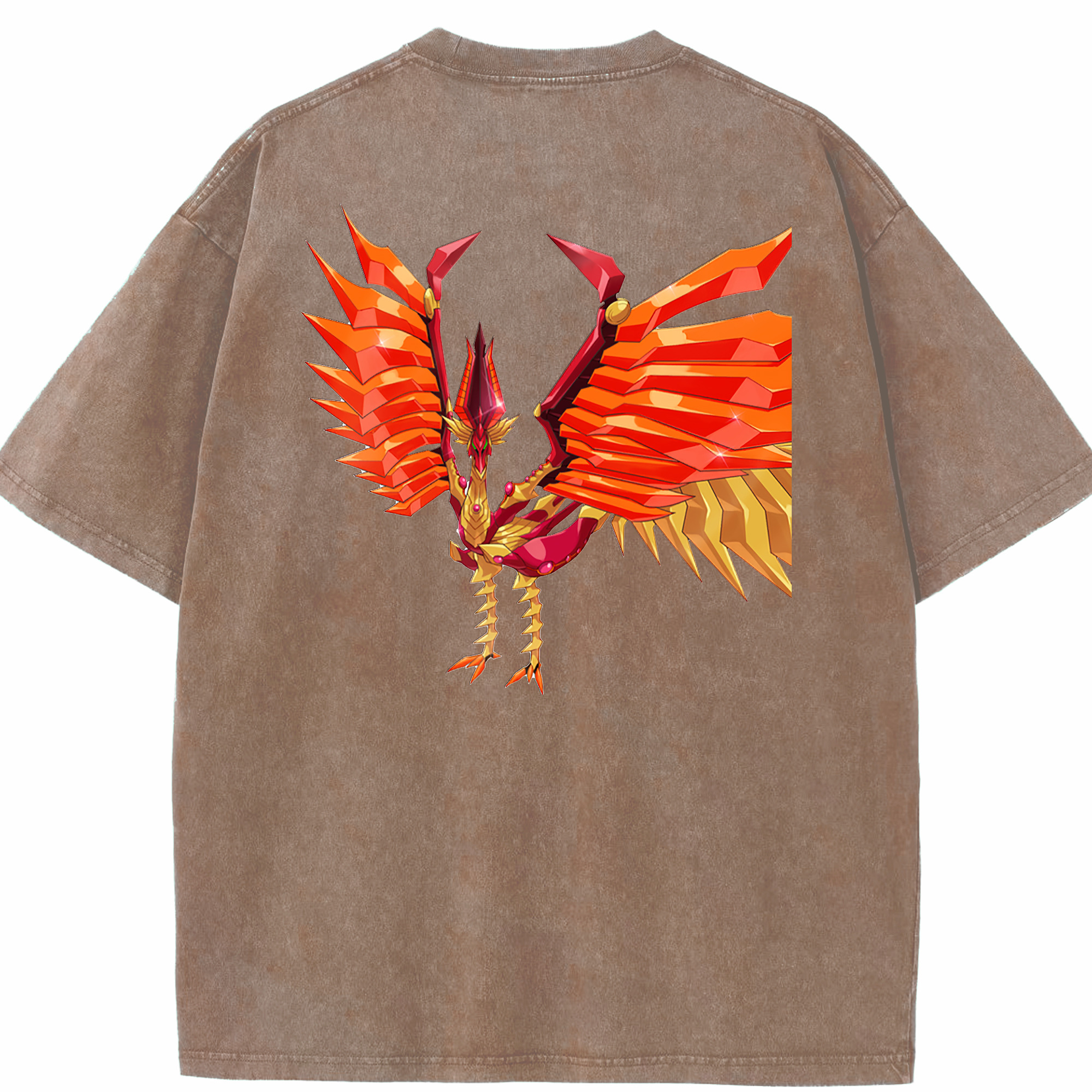 （画像用） 遊☆戯☆王 Yu-Gi-Oh! 綿100% ヴィンテージ風 半袖Tシャツ（背面プリント）
