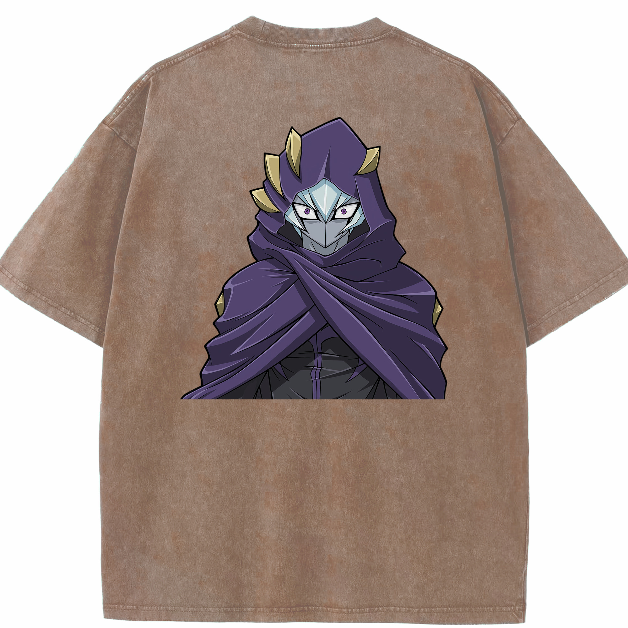 （画像用） 遊☆戯☆王 Yu-Gi-Oh! 綿100% ヴィンテージ風 半袖Tシャツ（背面プリント）