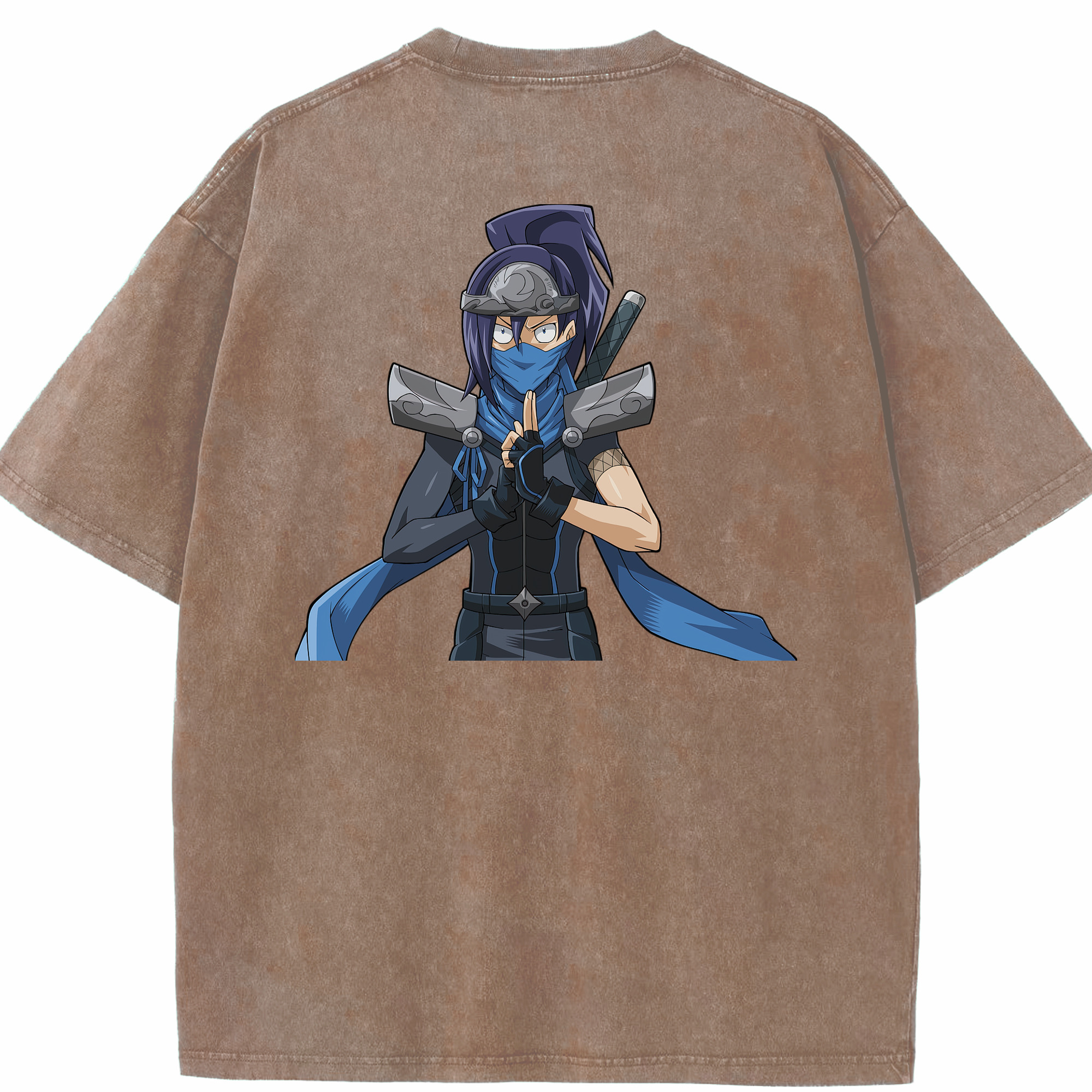 （画像用） 遊☆戯☆王 Yu-Gi-Oh! 綿100% ヴィンテージ風 半袖Tシャツ（背面プリント）