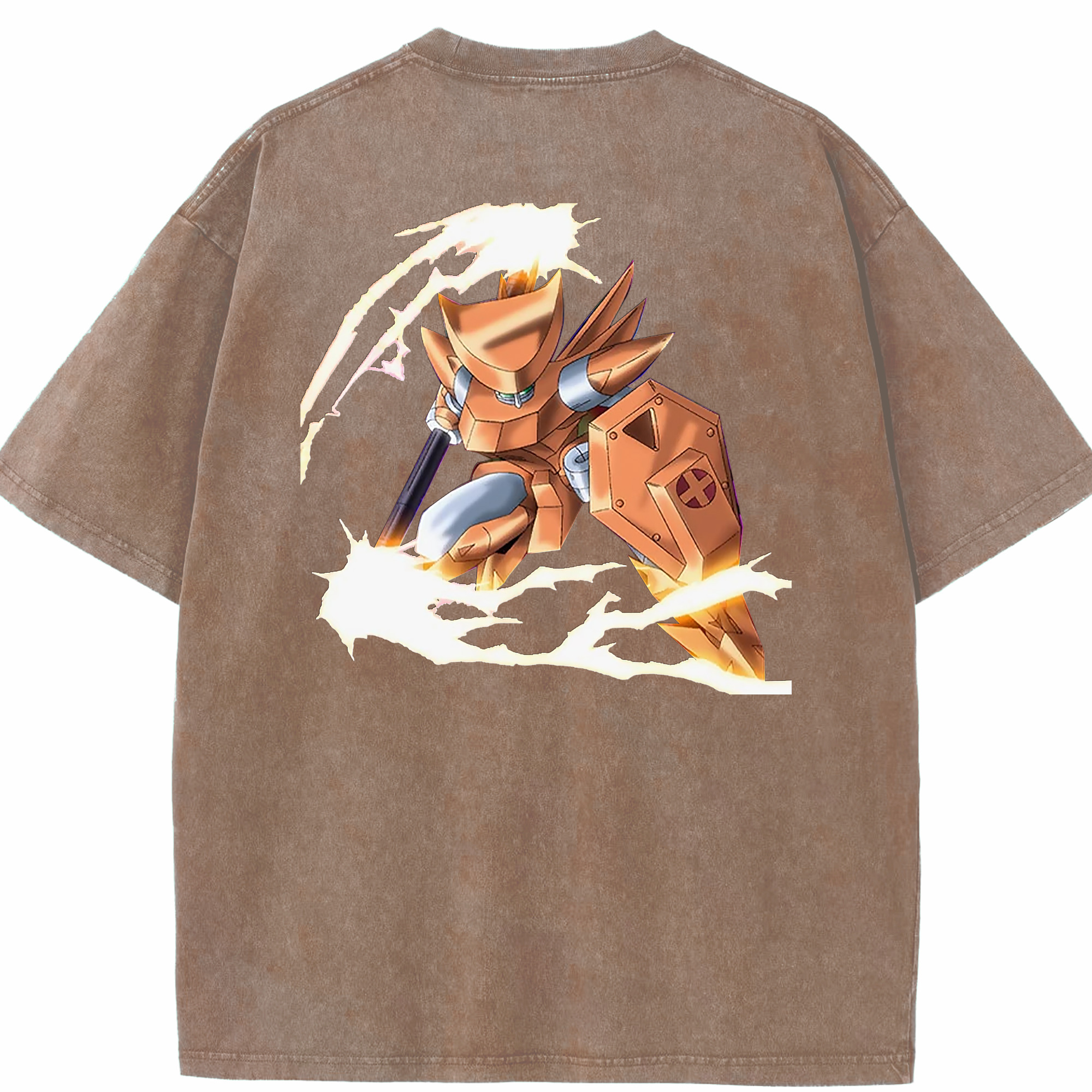 （画像用） 遊☆戯☆王 Yu-Gi-Oh! 綿100% ヴィンテージ風 半袖Tシャツ（背面プリント）