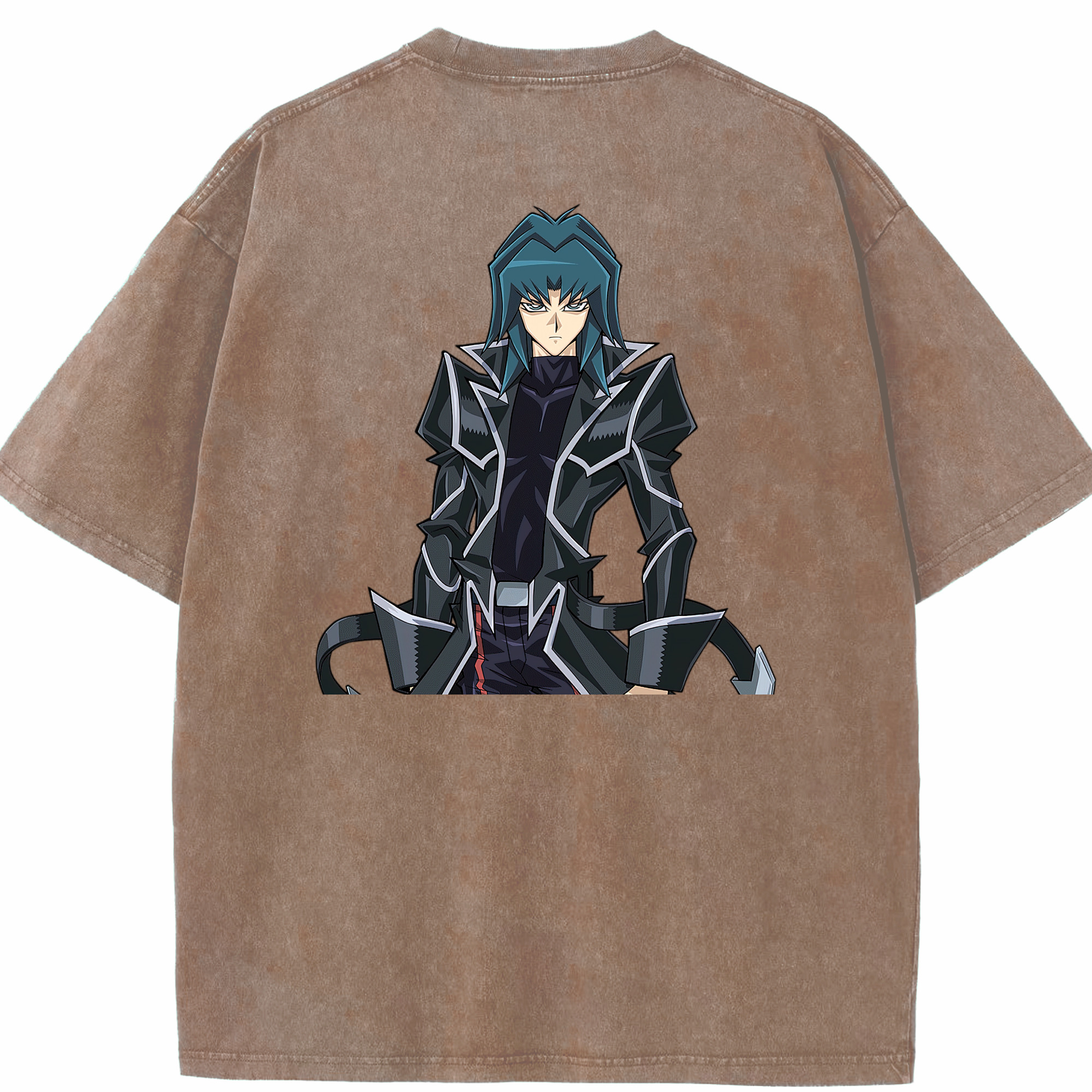 （画像用） 遊☆戯☆王 Yu-Gi-Oh! 綿100% ヴィンテージ風 半袖Tシャツ（背面プリント）