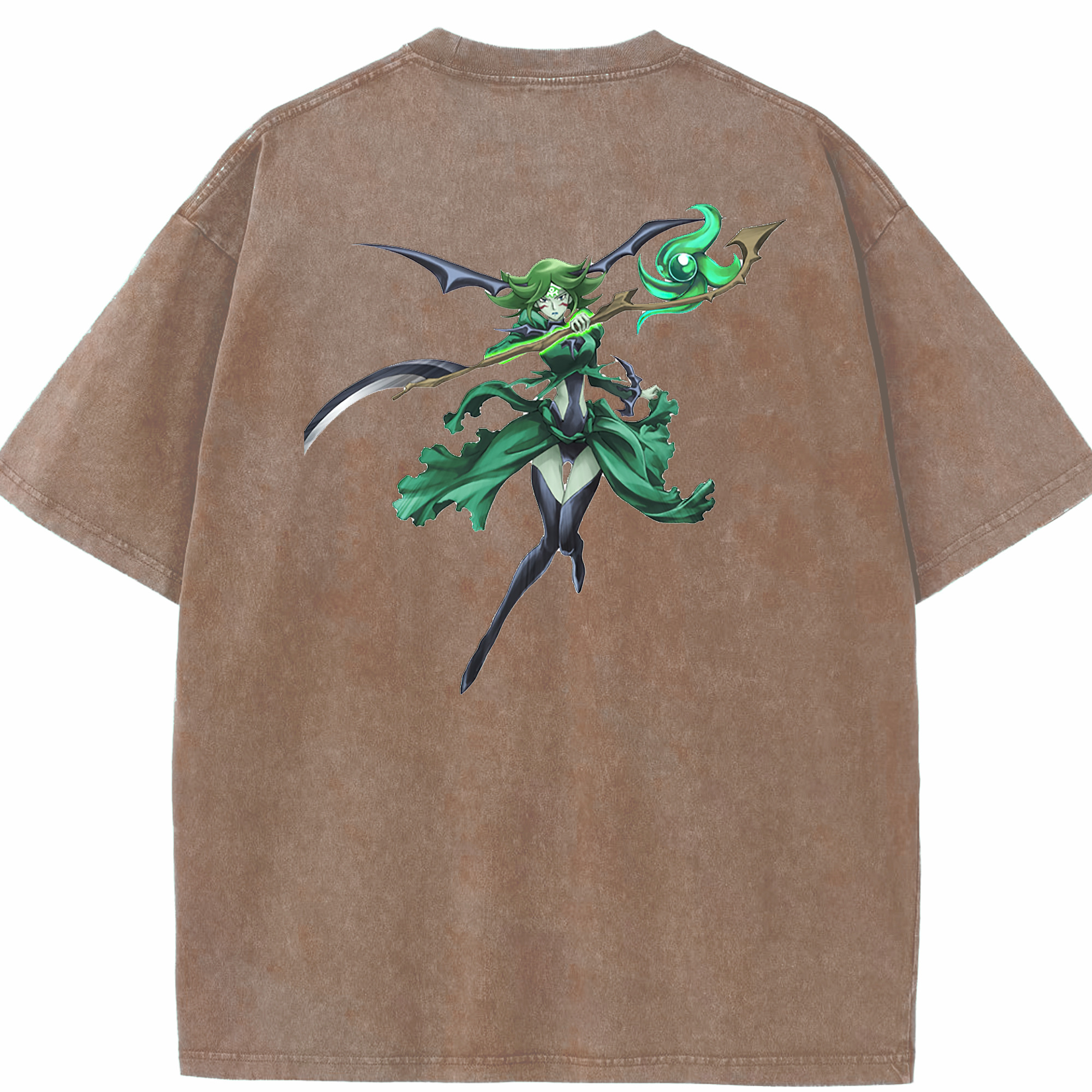 （画像用） 遊☆戯☆王 Yu-Gi-Oh! 綿100% ヴィンテージ風 半袖Tシャツ（背面プリント）