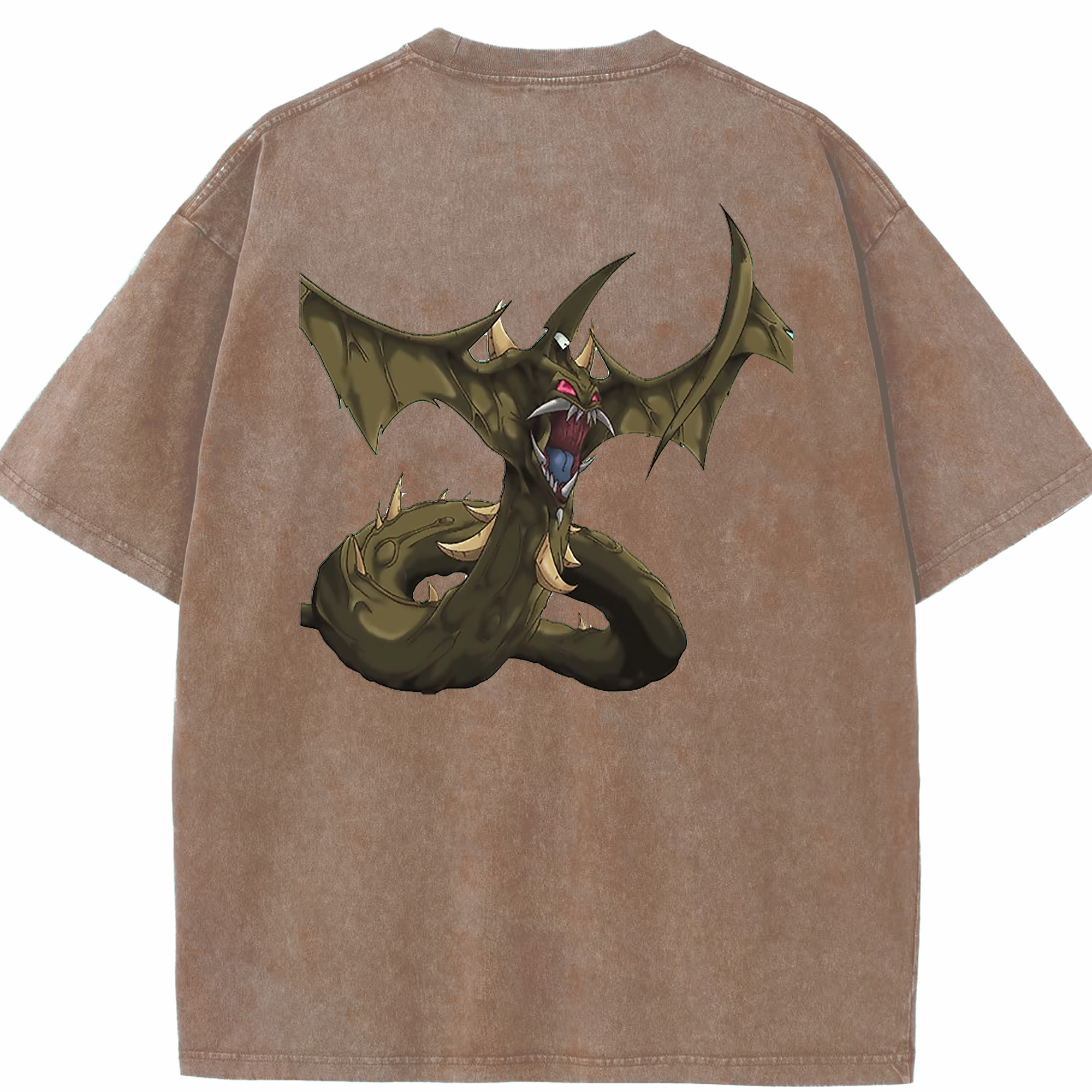 （画像用） 遊☆戯☆王 Yu-Gi-Oh! 綿100% ヴィンテージ風 半袖Tシャツ（背面プリント）