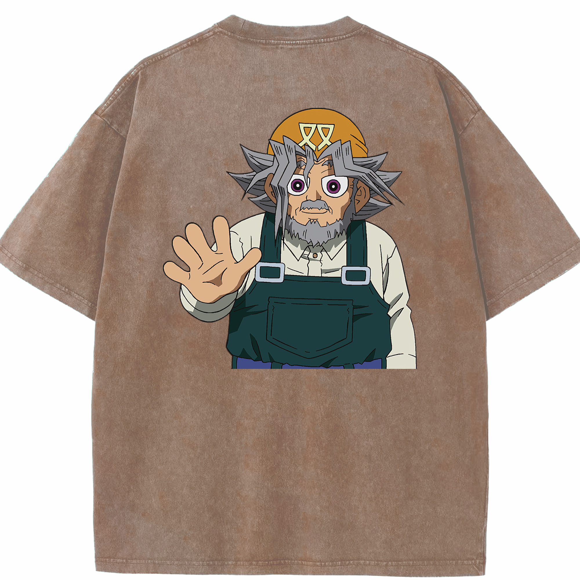 （画像用） 遊☆戯☆王 Yu-Gi-Oh! 綿100% ヴィンテージ風 半袖Tシャツ（背面プリント）