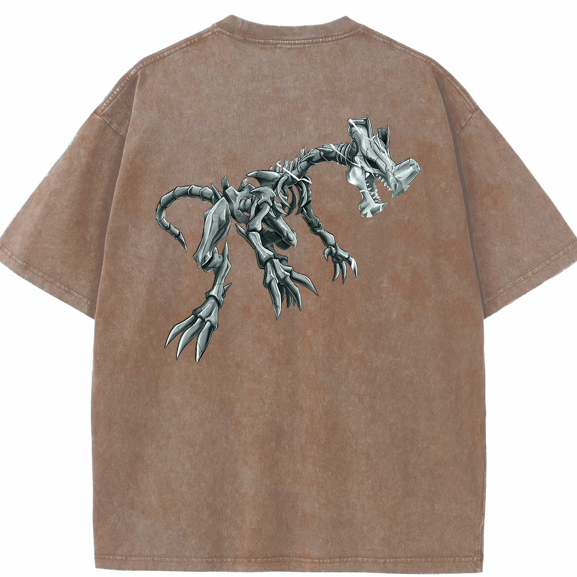 （画像用） 遊☆戯☆王 Yu-Gi-Oh! 綿100% ヴィンテージ風 半袖Tシャツ（背面プリント）