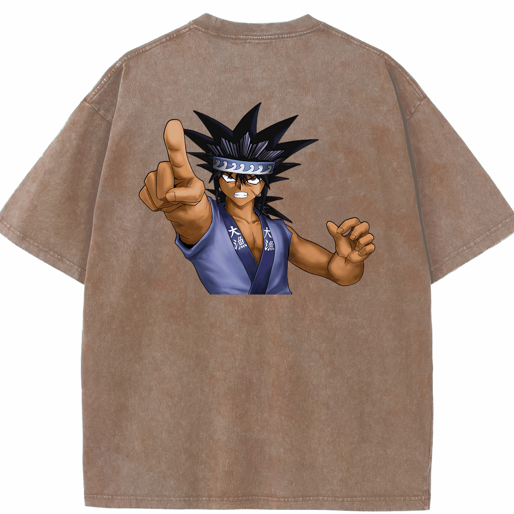 （画像用） 遊☆戯☆王 Yu-Gi-Oh! 綿100% ヴィンテージ風 半袖Tシャツ（背面プリント）