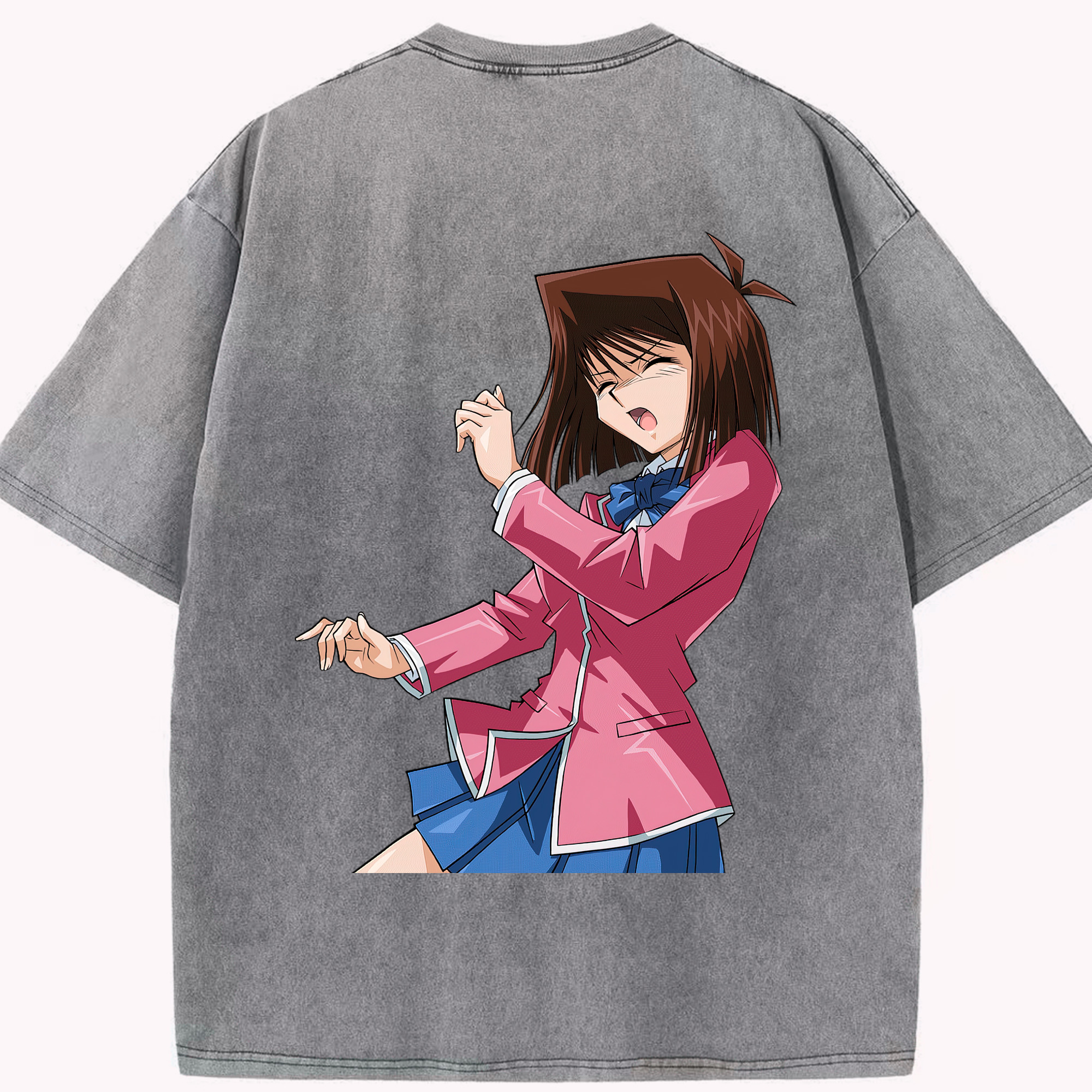 （画像用） 遊☆戯☆王 Yu-Gi-Oh! 綿100% ヴィンテージ風 半袖Tシャツ（背面プリント）