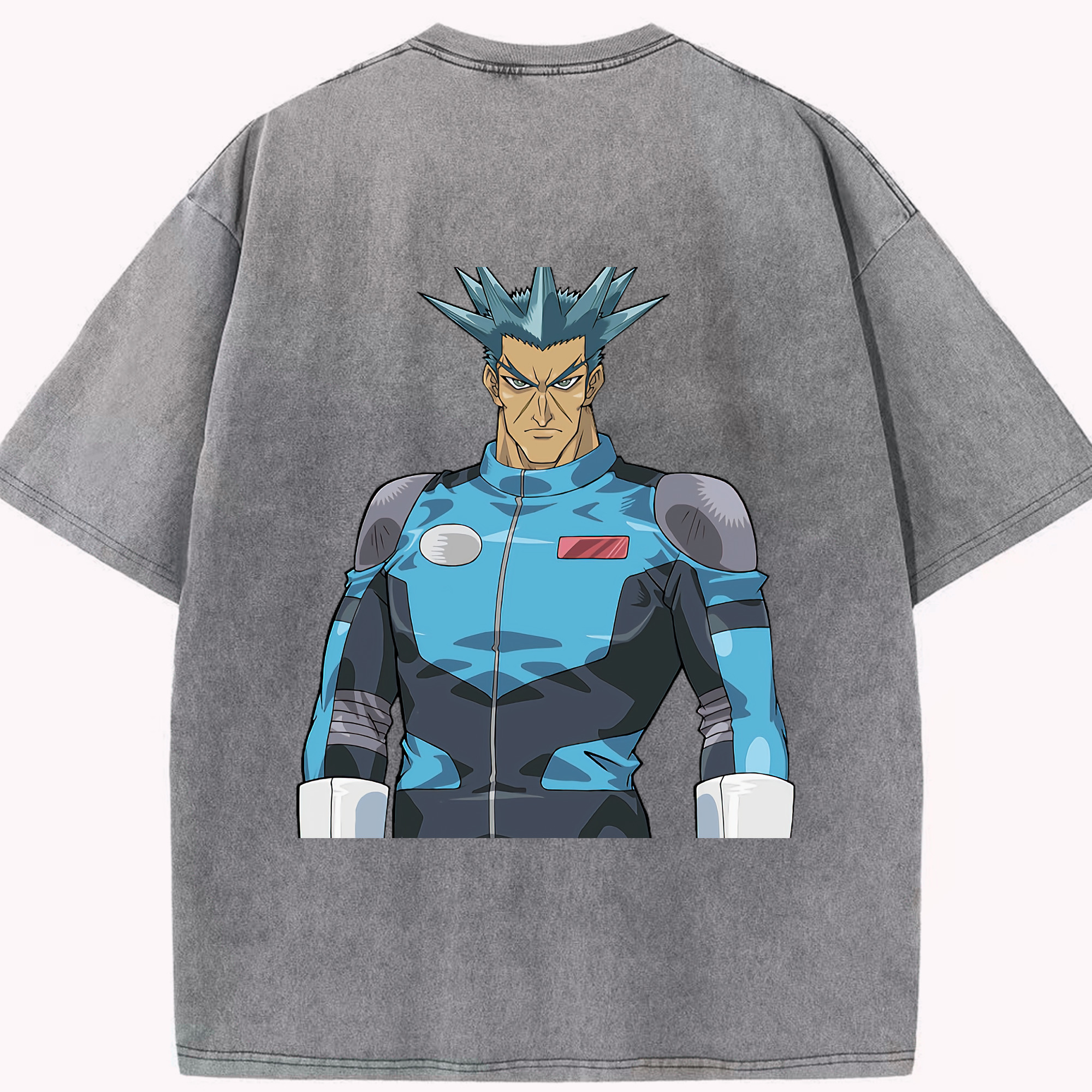 （画像用） 遊☆戯☆王 Yu-Gi-Oh! 綿100% ヴィンテージ風 半袖Tシャツ（背面プリント）