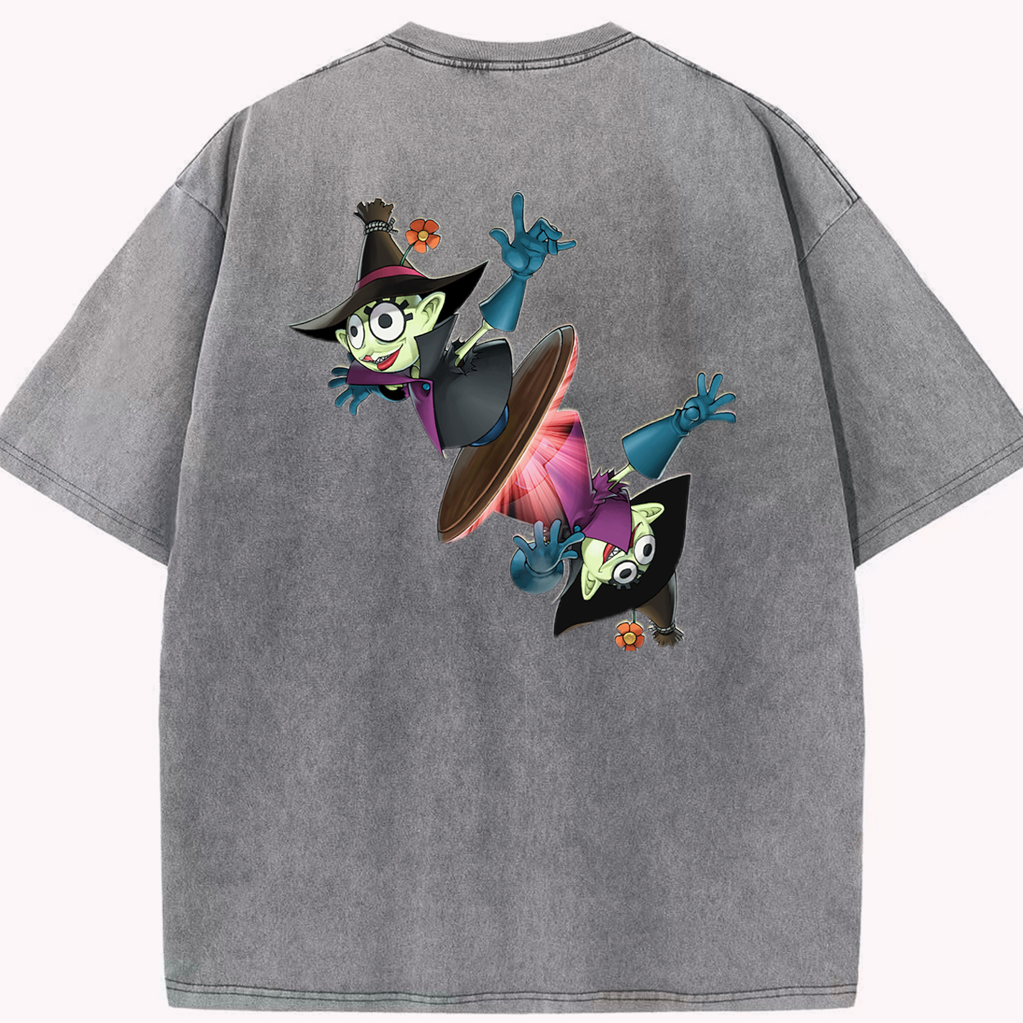 （画像用） 遊☆戯☆王 Yu-Gi-Oh! 綿100% ヴィンテージ風 半袖Tシャツ（背面プリント）