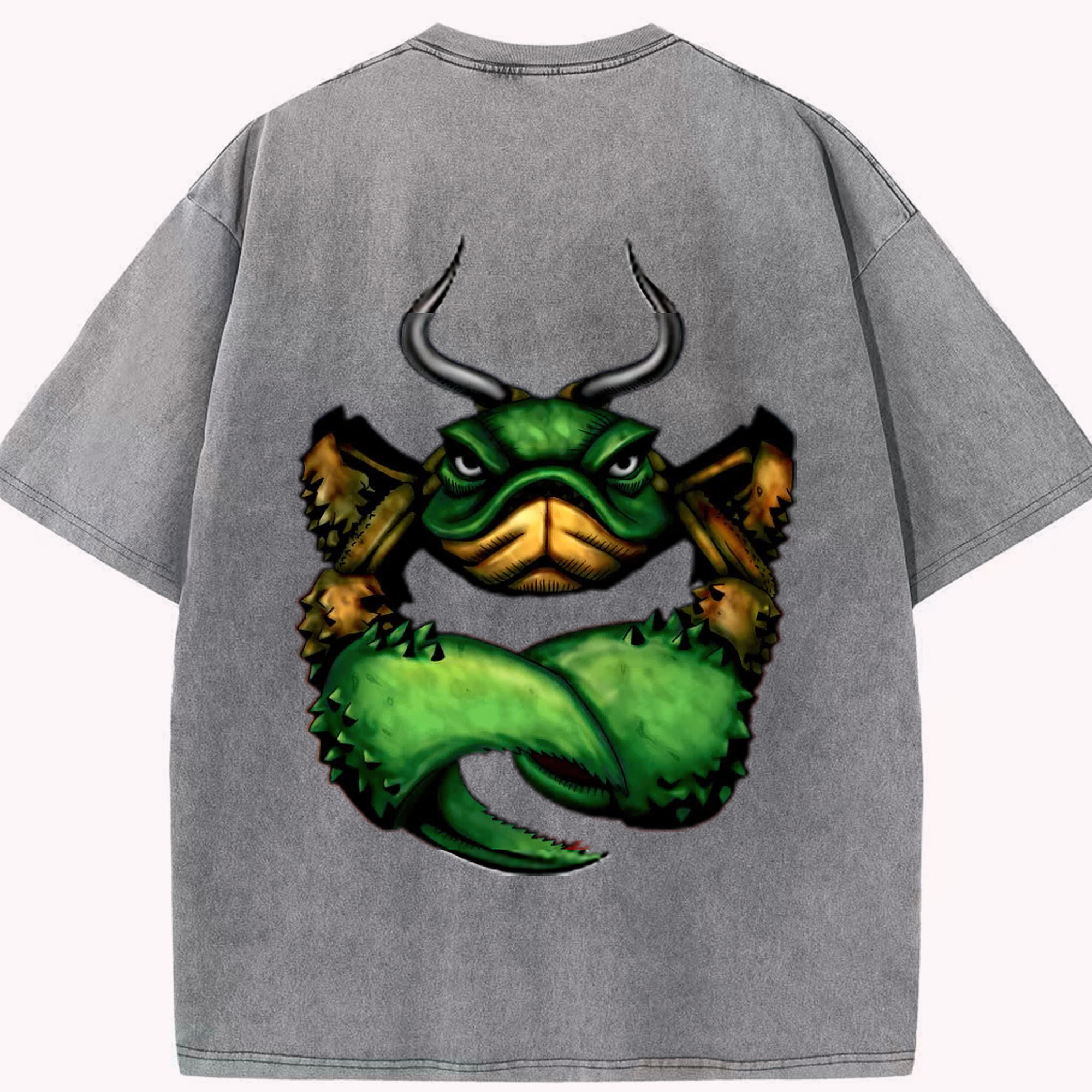 （画像用） 遊☆戯☆王 Yu-Gi-Oh! 綿100% ヴィンテージ風 半袖Tシャツ（背面プリント）