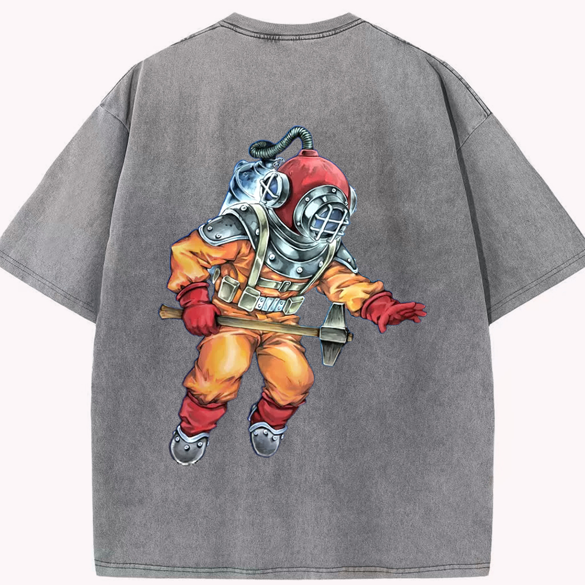 （画像用） 遊☆戯☆王 Yu-Gi-Oh! 綿100% ヴィンテージ風 半袖Tシャツ（背面プリント）