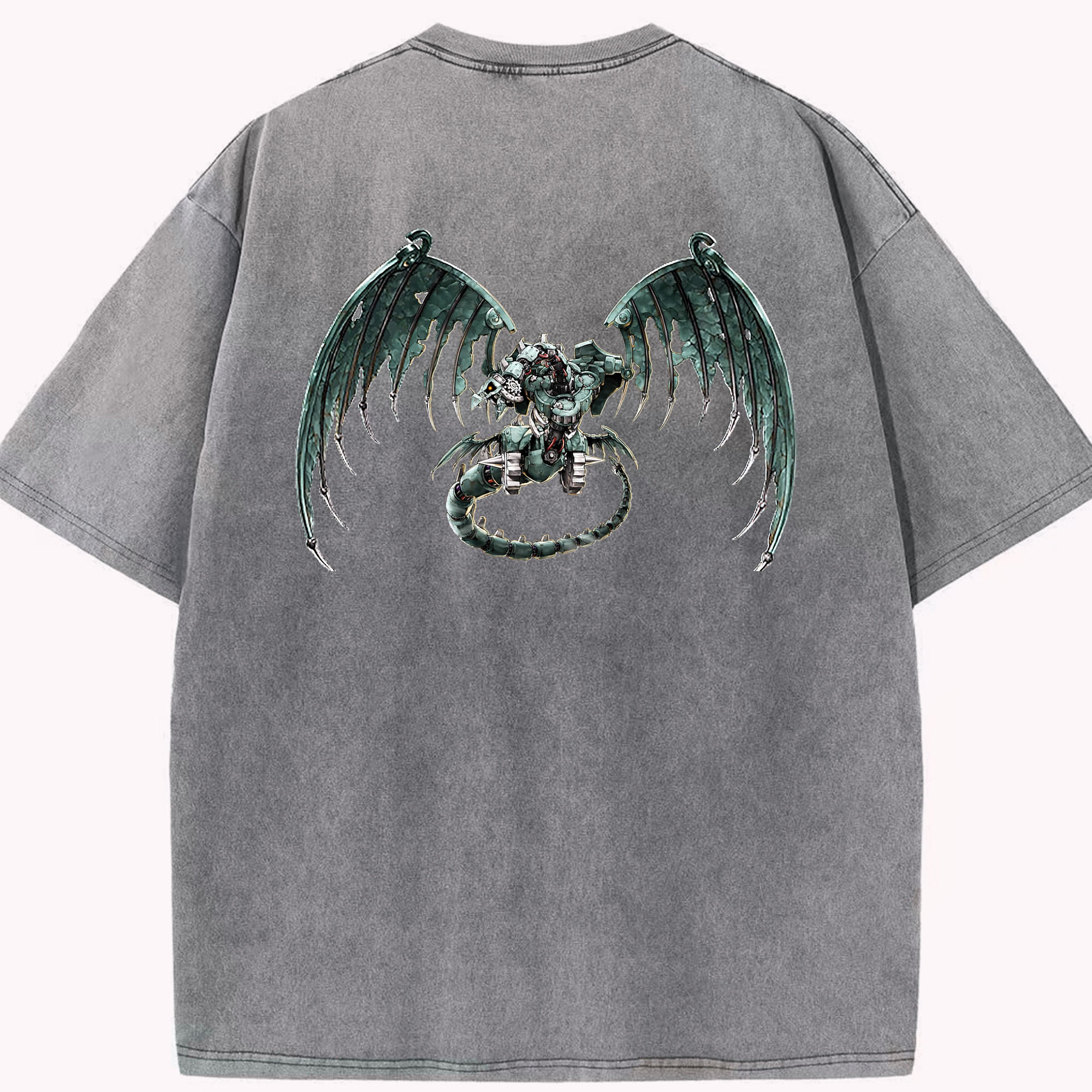（画像用） 遊☆戯☆王 Yu-Gi-Oh! 綿100% ヴィンテージ風 半袖Tシャツ（背面プリント）