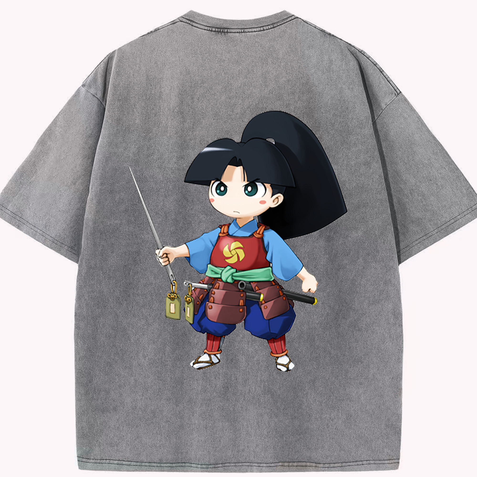 （画像用） 遊☆戯☆王 Yu-Gi-Oh! 綿100% ヴィンテージ風 半袖Tシャツ（背面プリント）