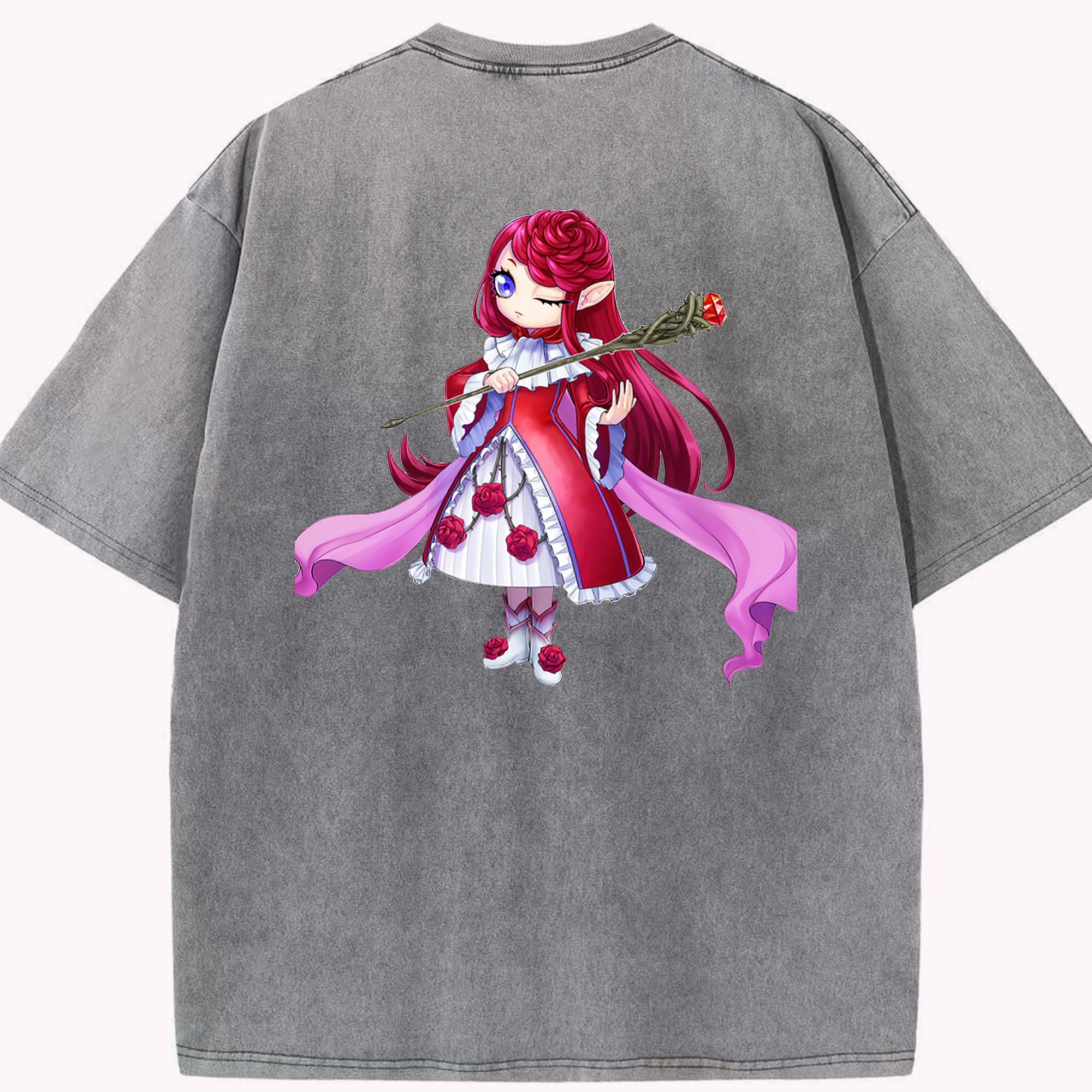 （画像用） 遊☆戯☆王 Yu-Gi-Oh! 綿100% ヴィンテージ風 半袖Tシャツ（背面プリント）